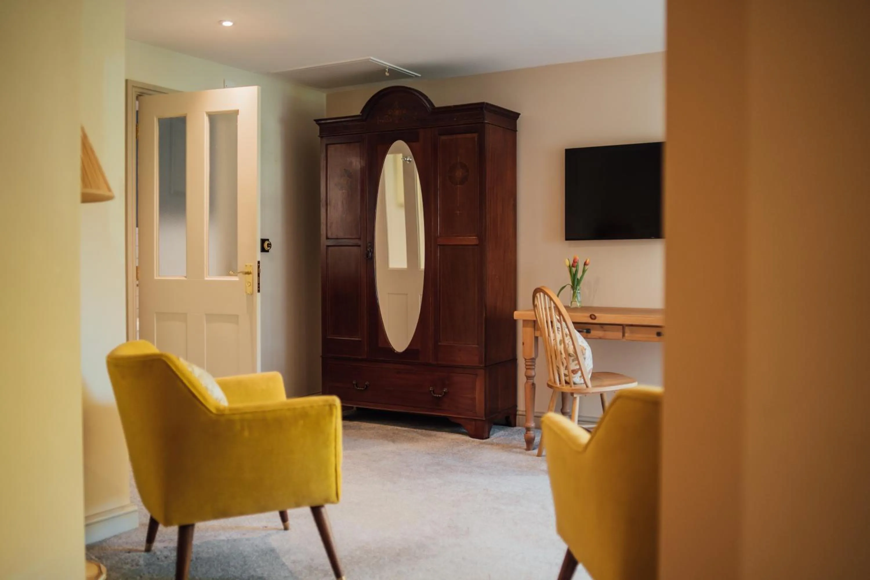 Bedroom in The Farthings Somerset