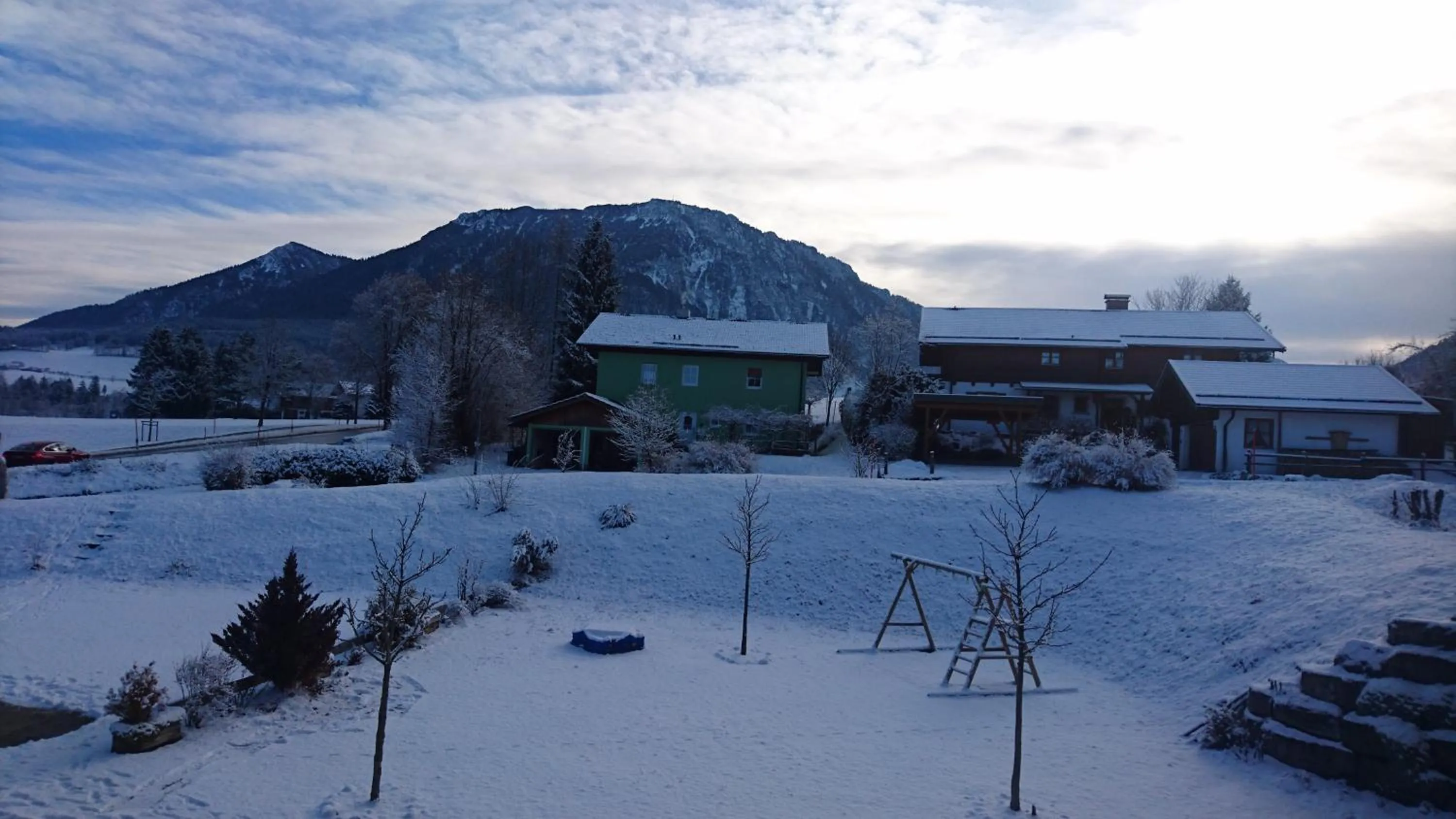 Garden in Hotel Garni Forsthaus Ruhpolding