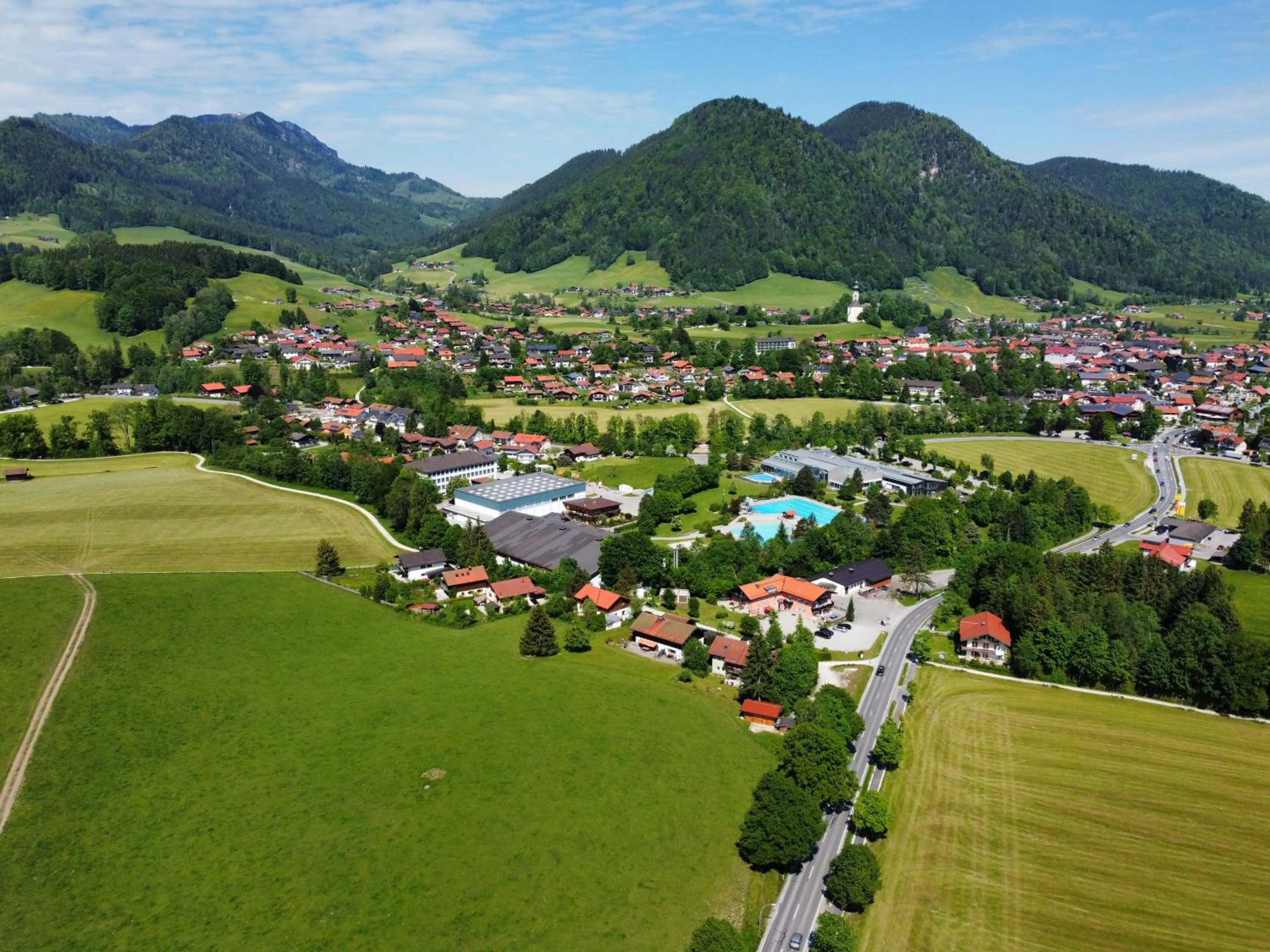 Bird's eye view in Hotel Garni Forsthaus Ruhpolding