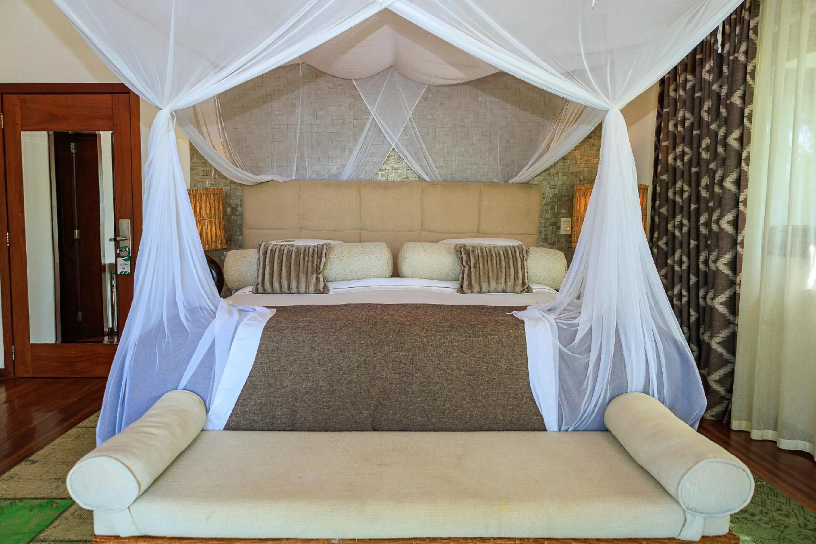 Bed in Campo Bahia Hotel Villas Spa