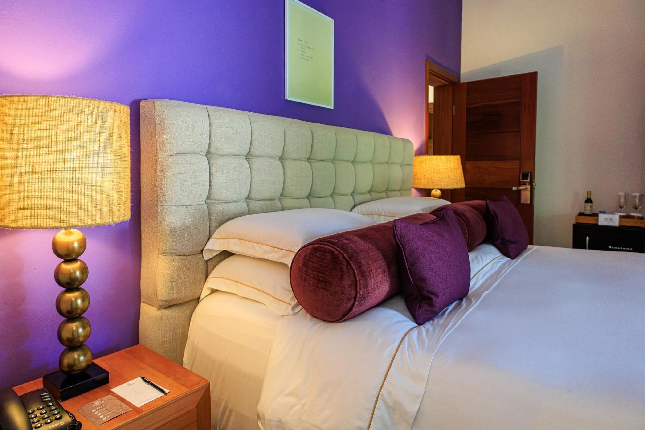 Bed in Campo Bahia Hotel Villas Spa