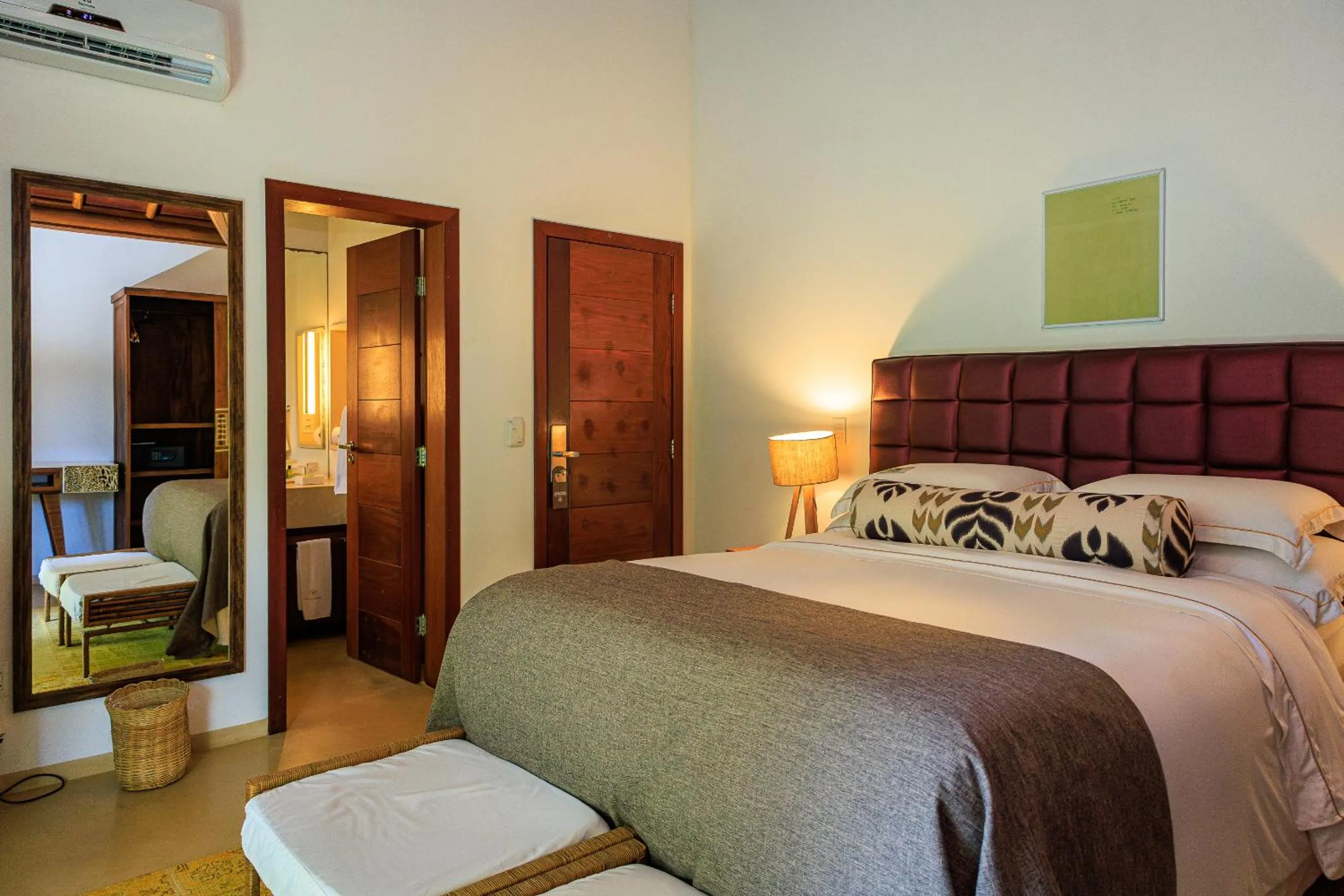 Bed in Campo Bahia Hotel Villas Spa