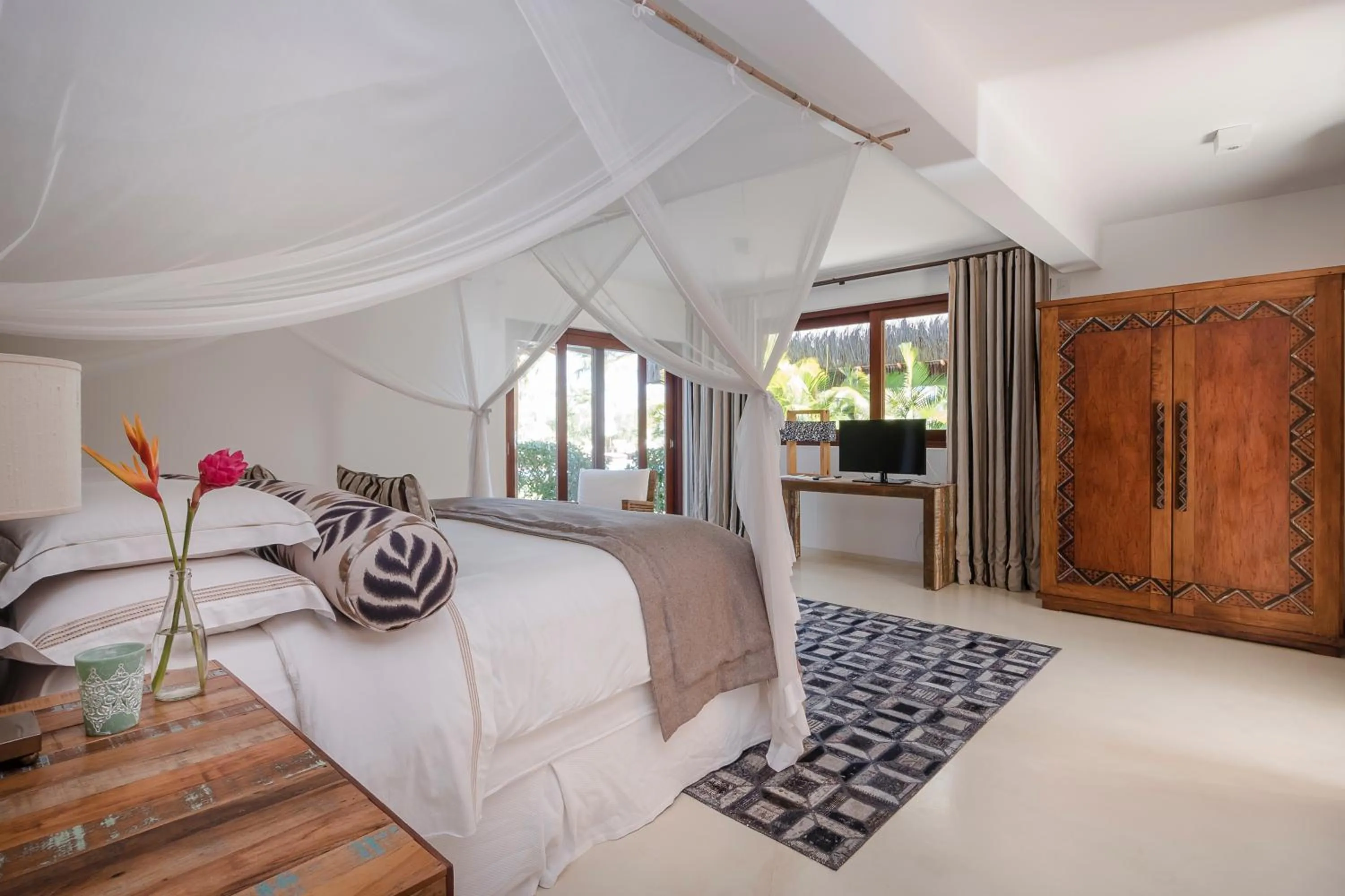 Bed in Campo Bahia Hotel Villas Spa