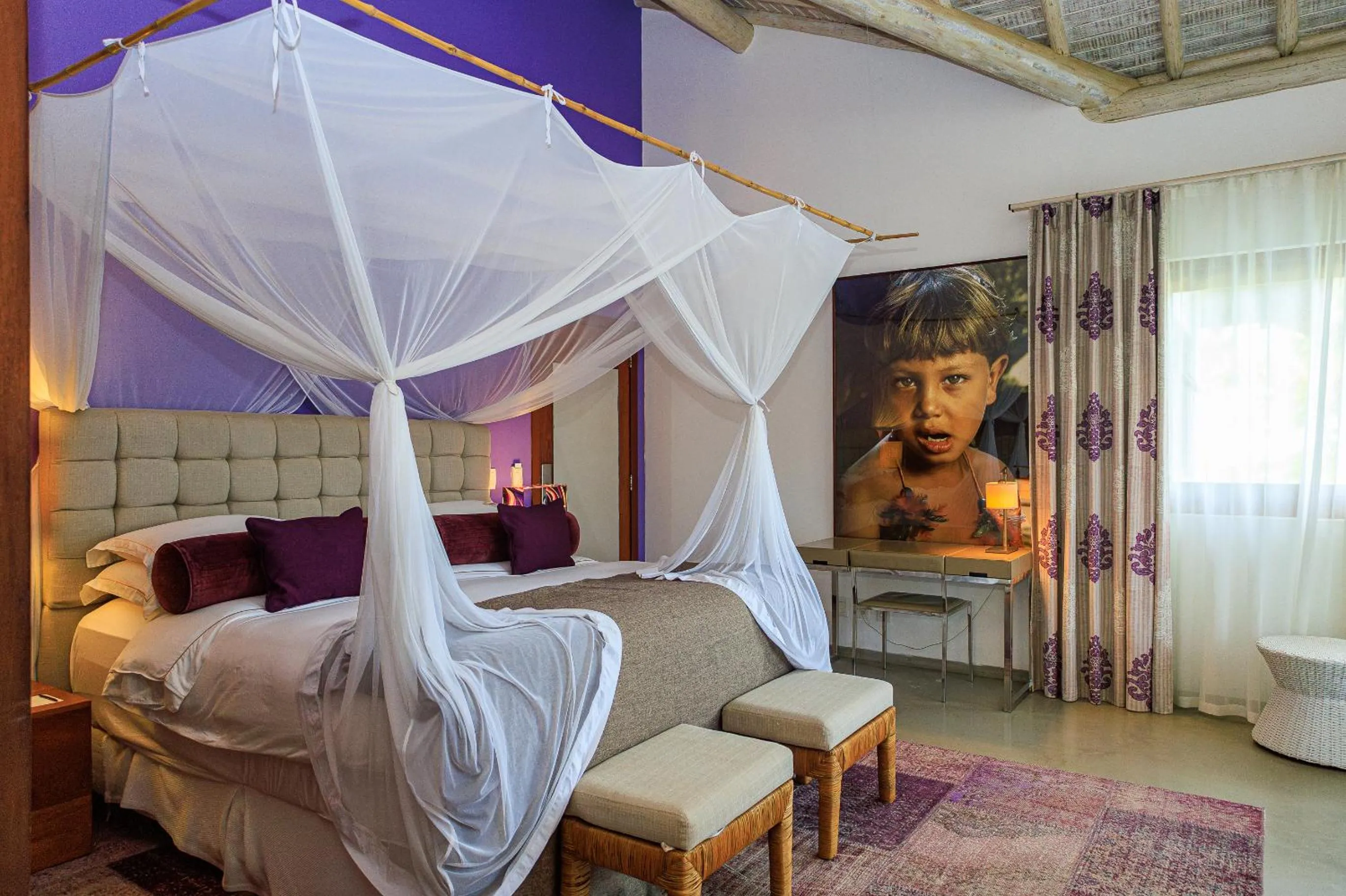 Bed in Campo Bahia Hotel Villas Spa