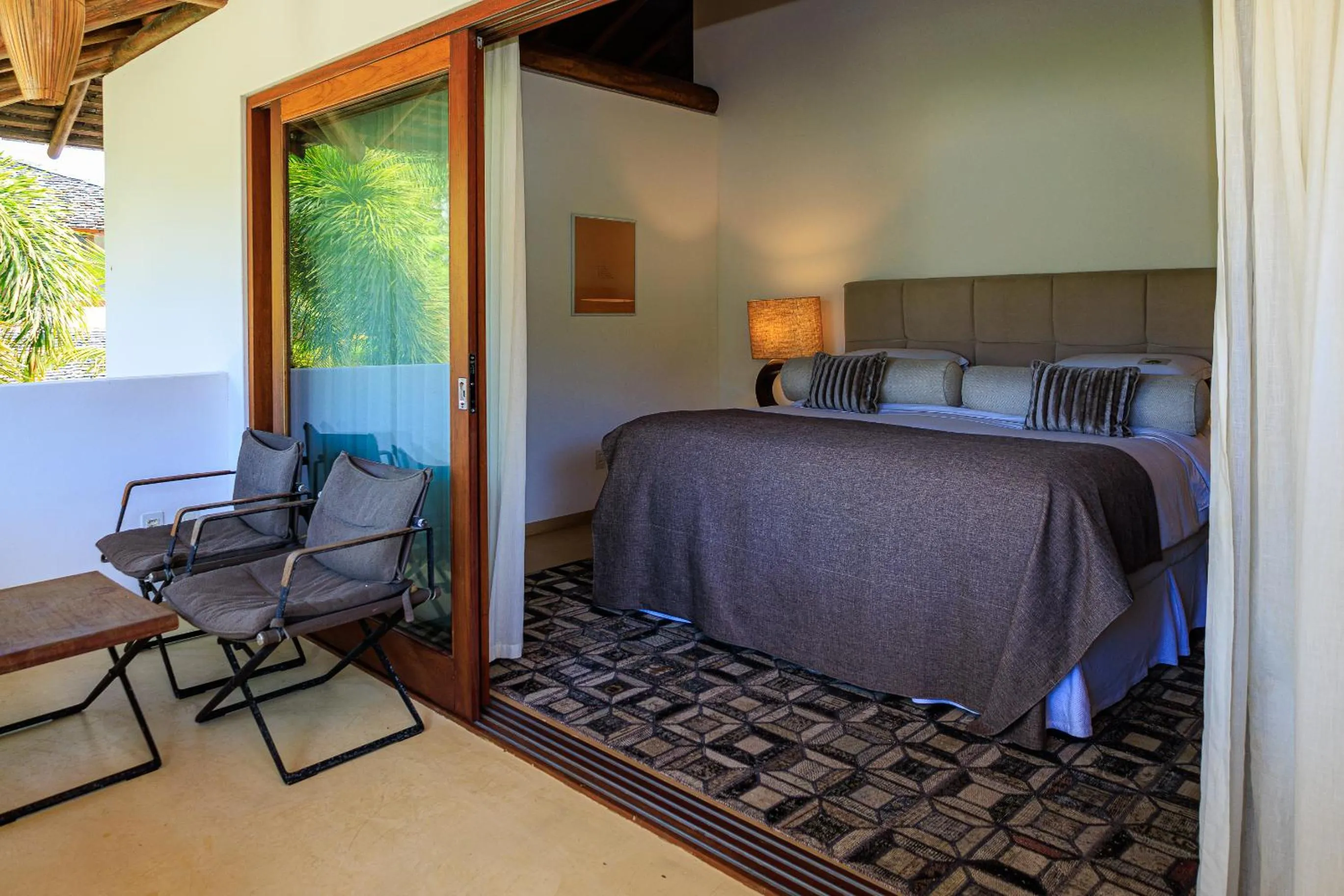 Bed in Campo Bahia Hotel Villas Spa