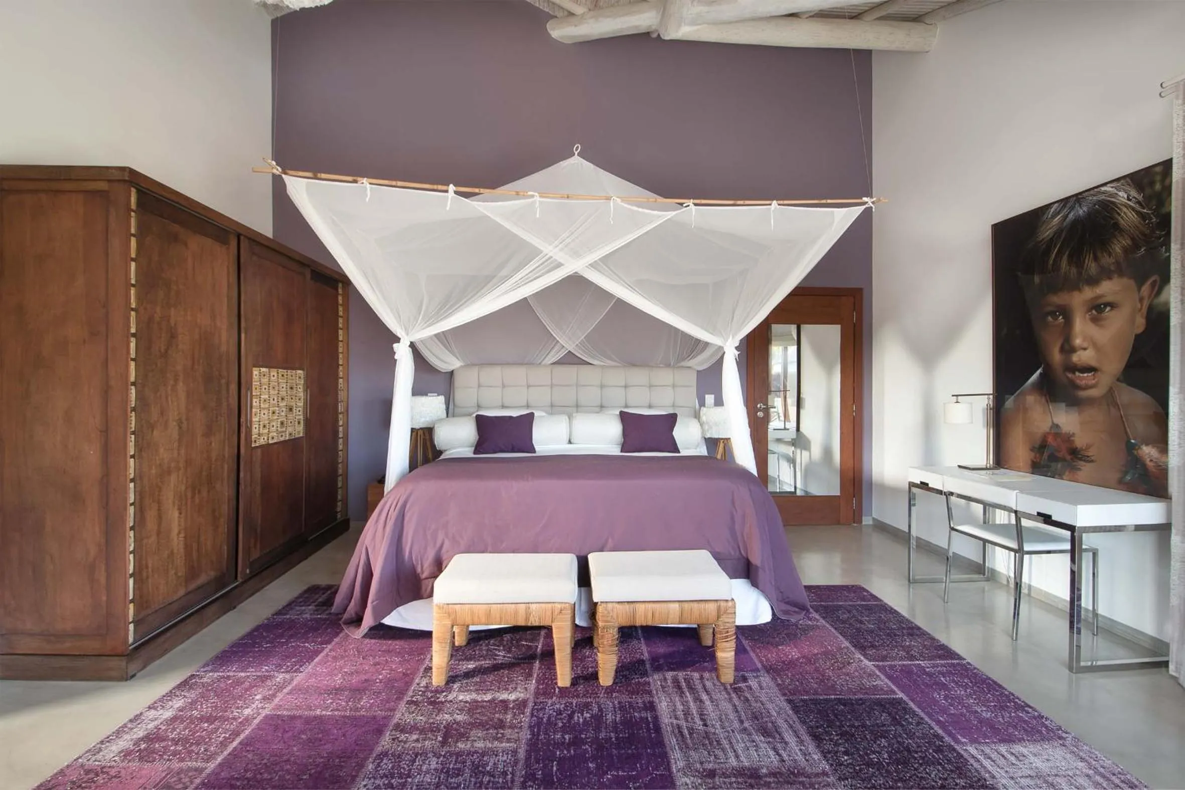 Bed in Campo Bahia Hotel Villas Spa