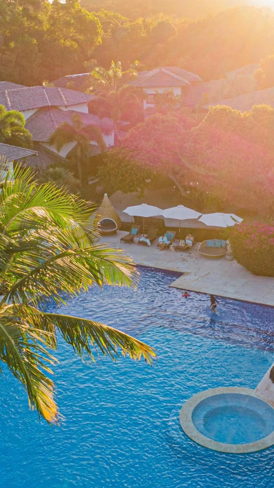 Pool view in Campo Bahia Hotel Villas Spa