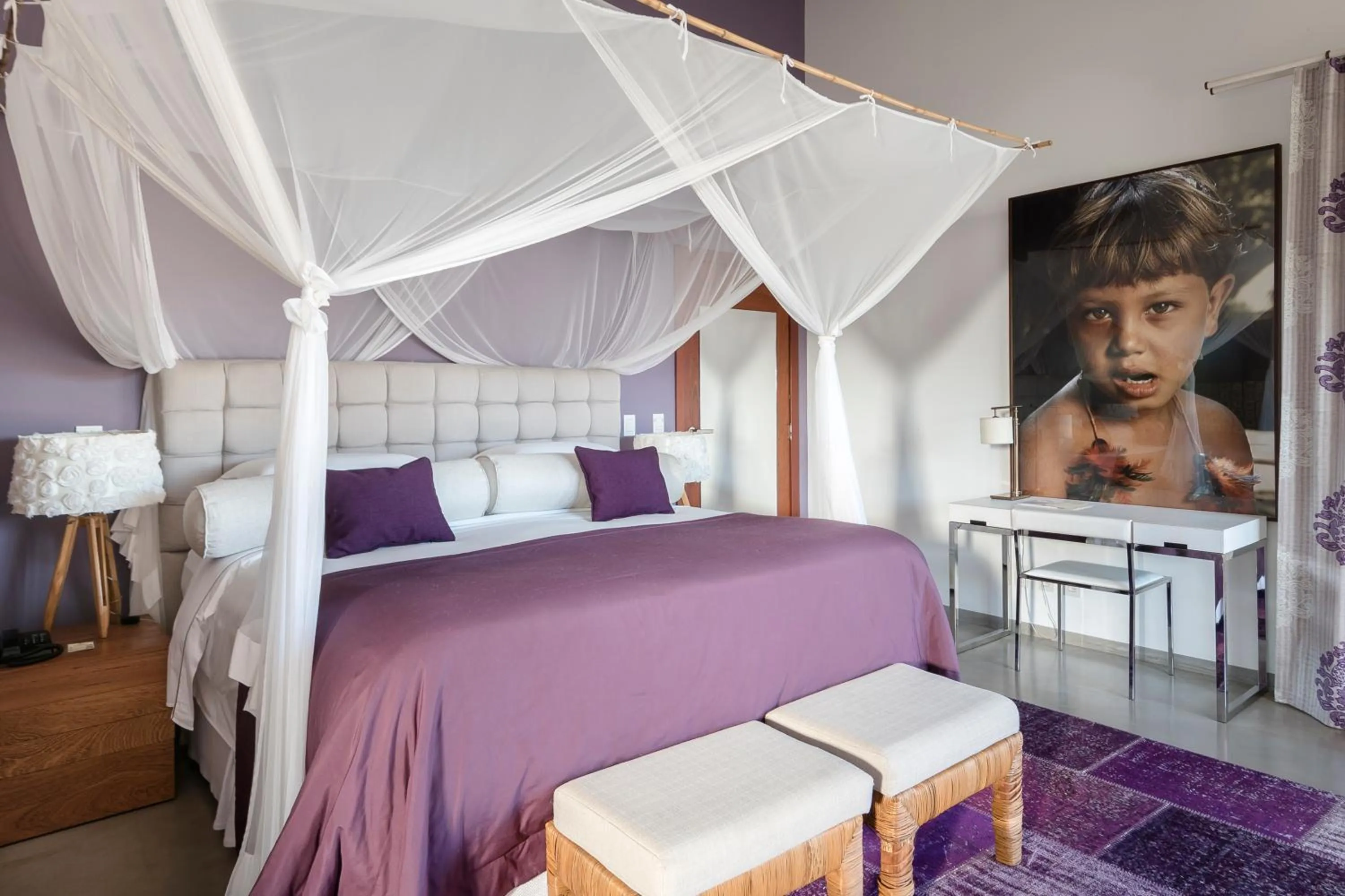 Bed in Campo Bahia Hotel Villas Spa