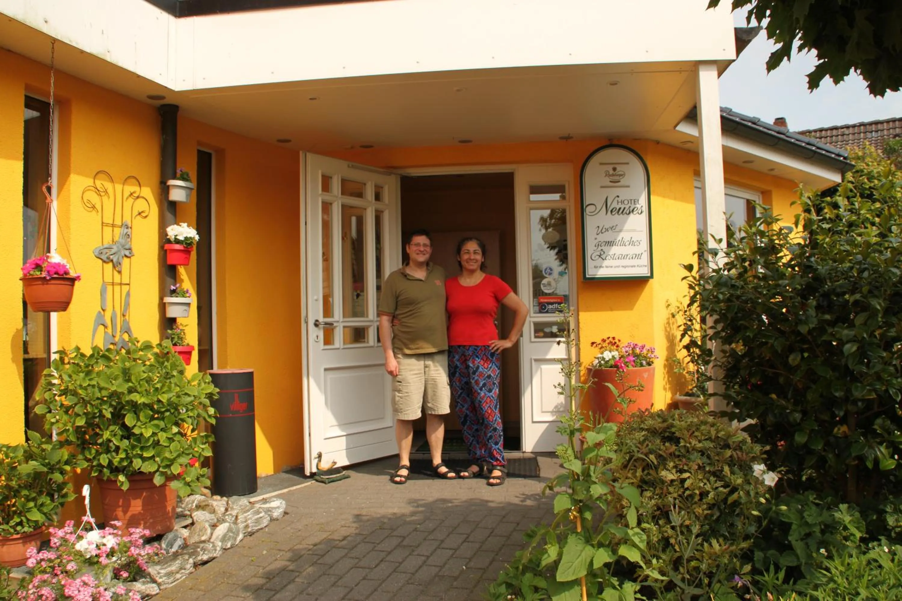 Facade/entrance in Hotel Neuses