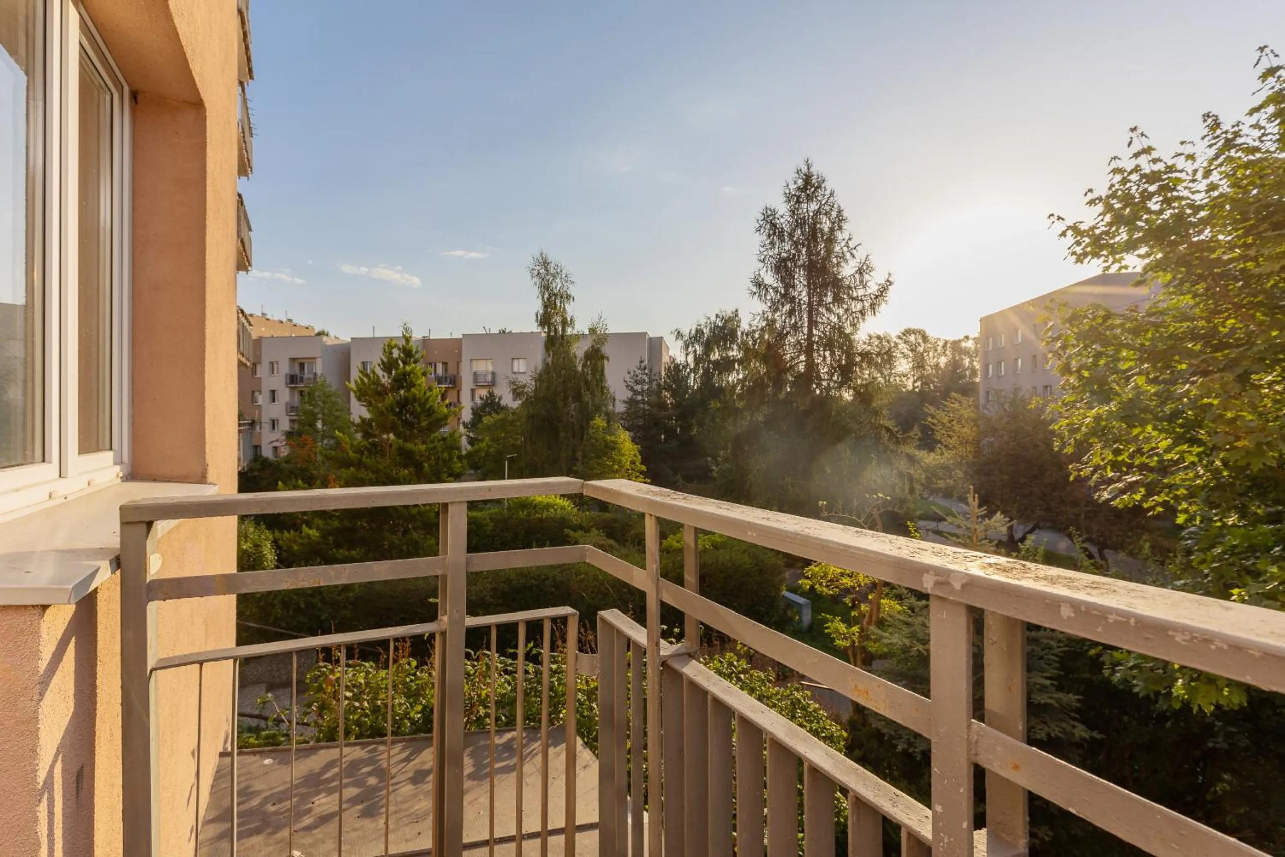 Balcony/Terrace in Kopcińskiego Bright & Spacious Apartment Warsaw Ursynów by Noclegi Renters
