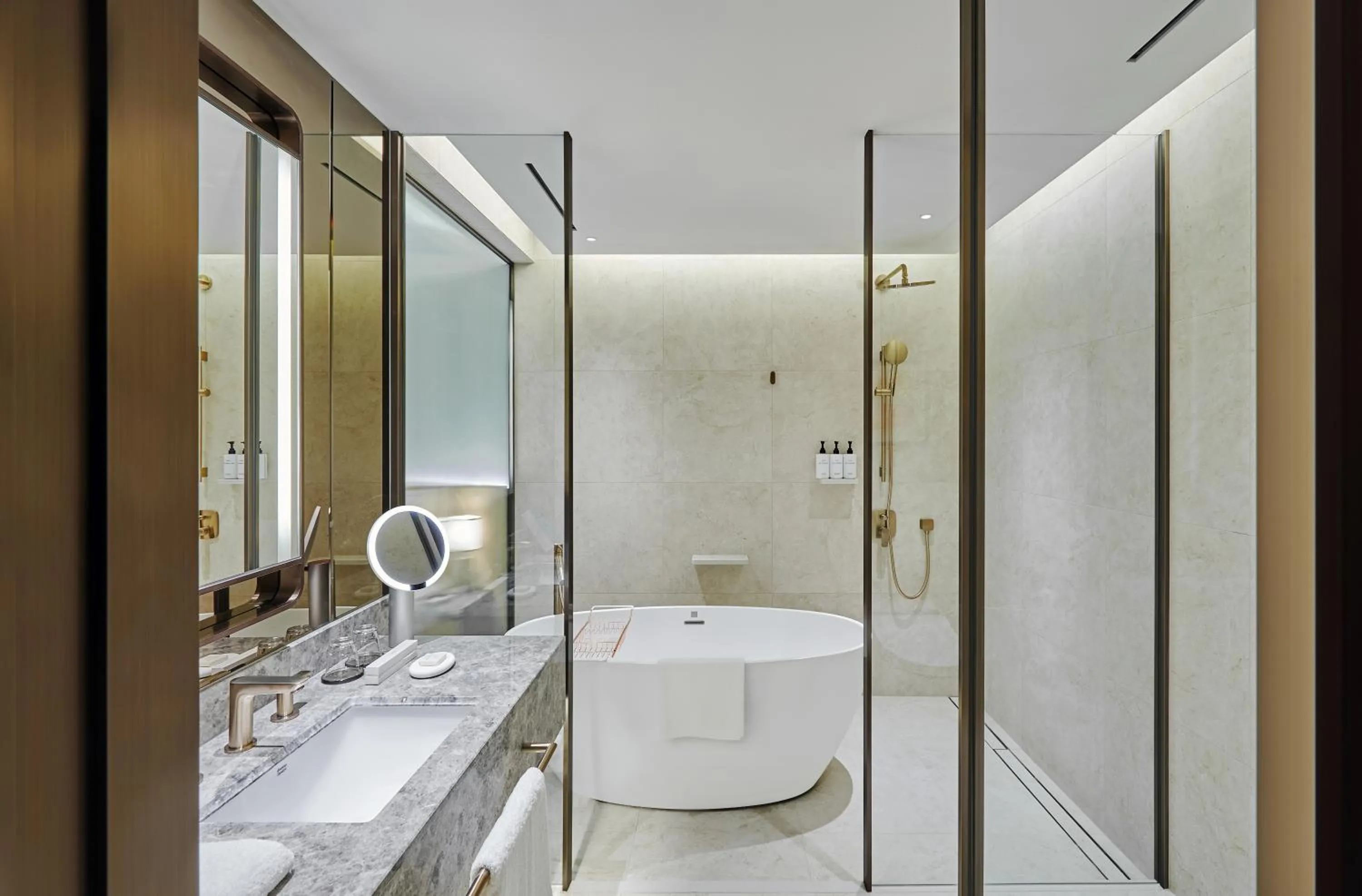 Bathroom in Wyndham Grand Busan