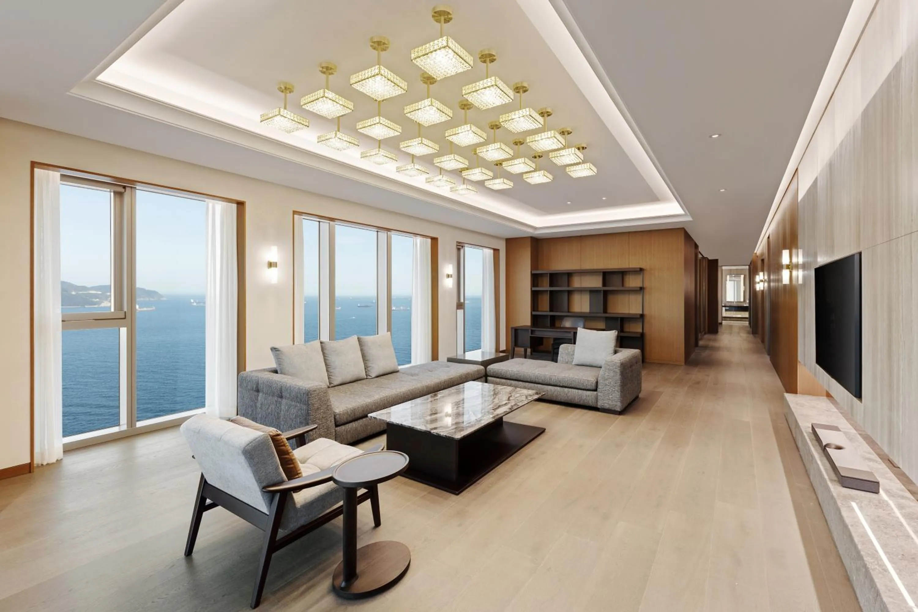 Living room in Wyndham Grand Busan