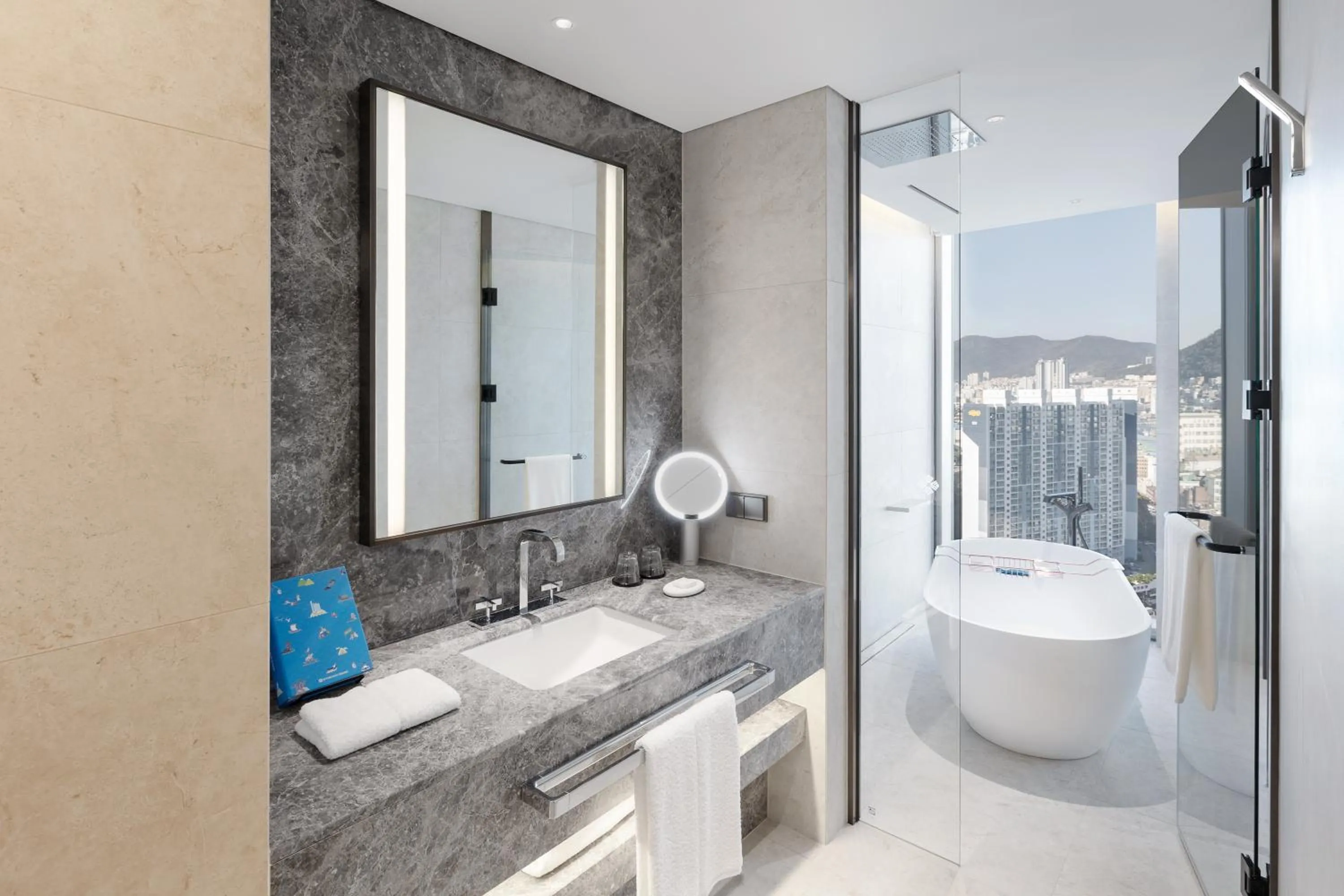 Bathroom in Wyndham Grand Busan