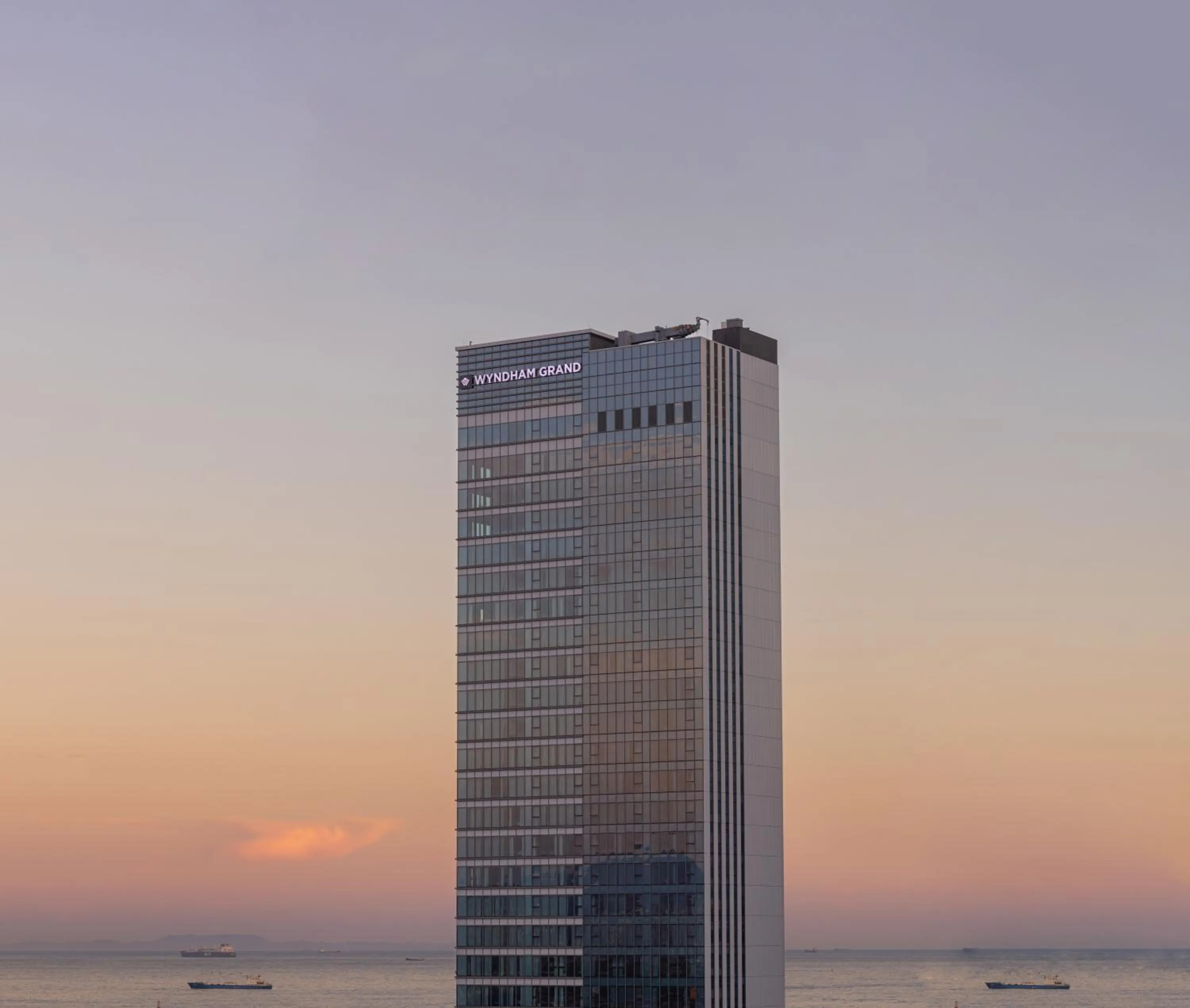 Property building in Wyndham Grand Busan