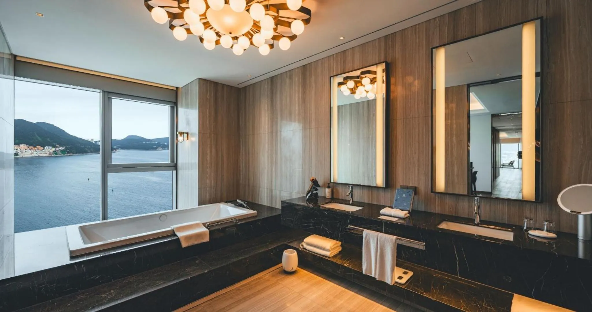 Bathroom in Wyndham Grand Busan