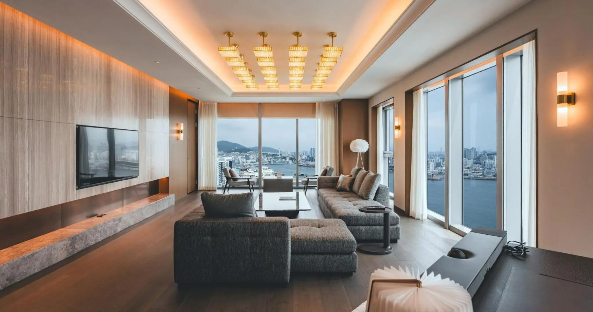 Living room in Wyndham Grand Busan