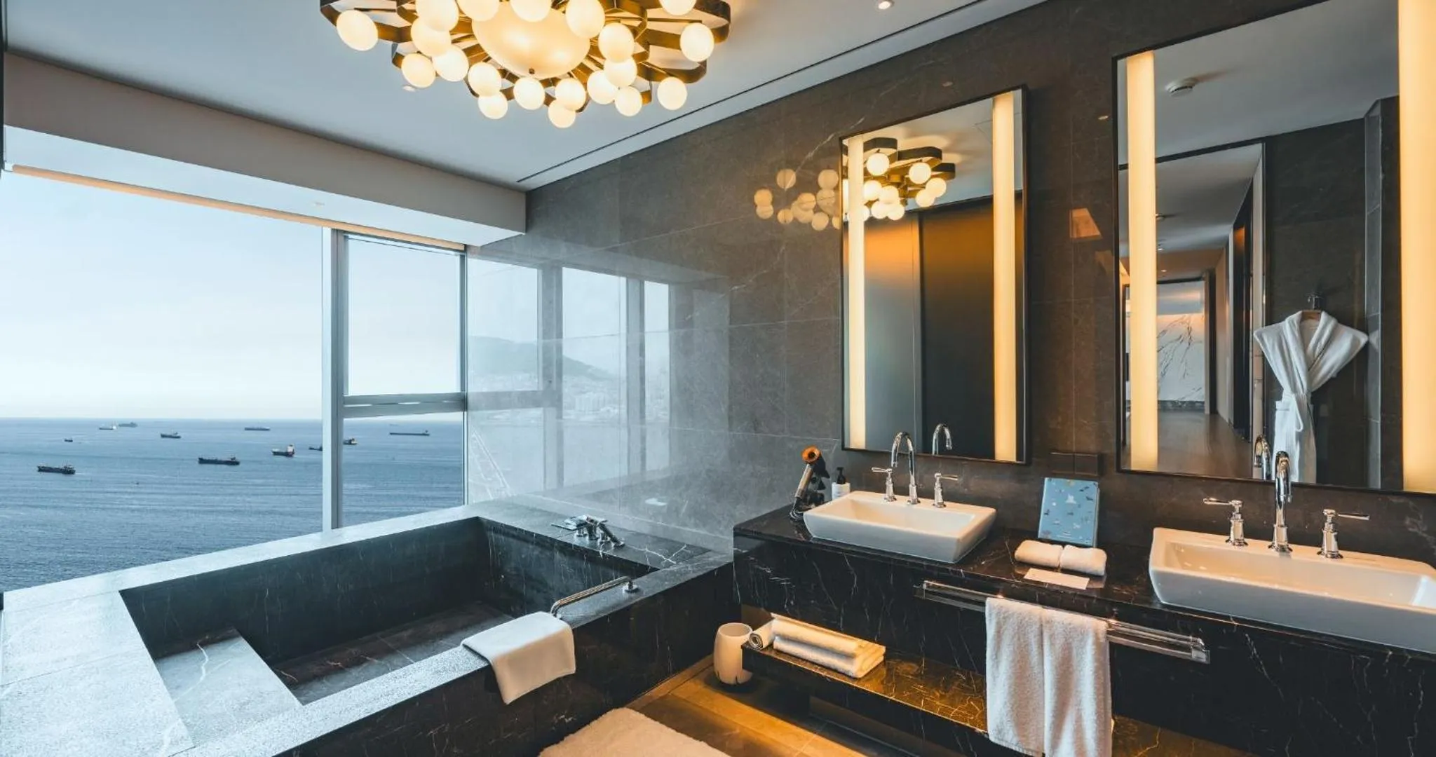 Bathroom in Wyndham Grand Busan