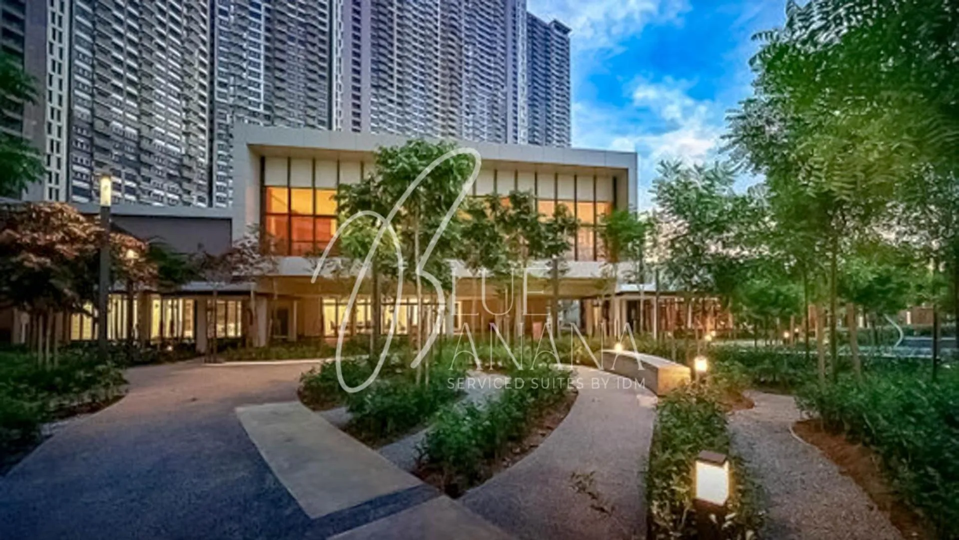 Garden in M Vertica Premier Suites by BlueBanana