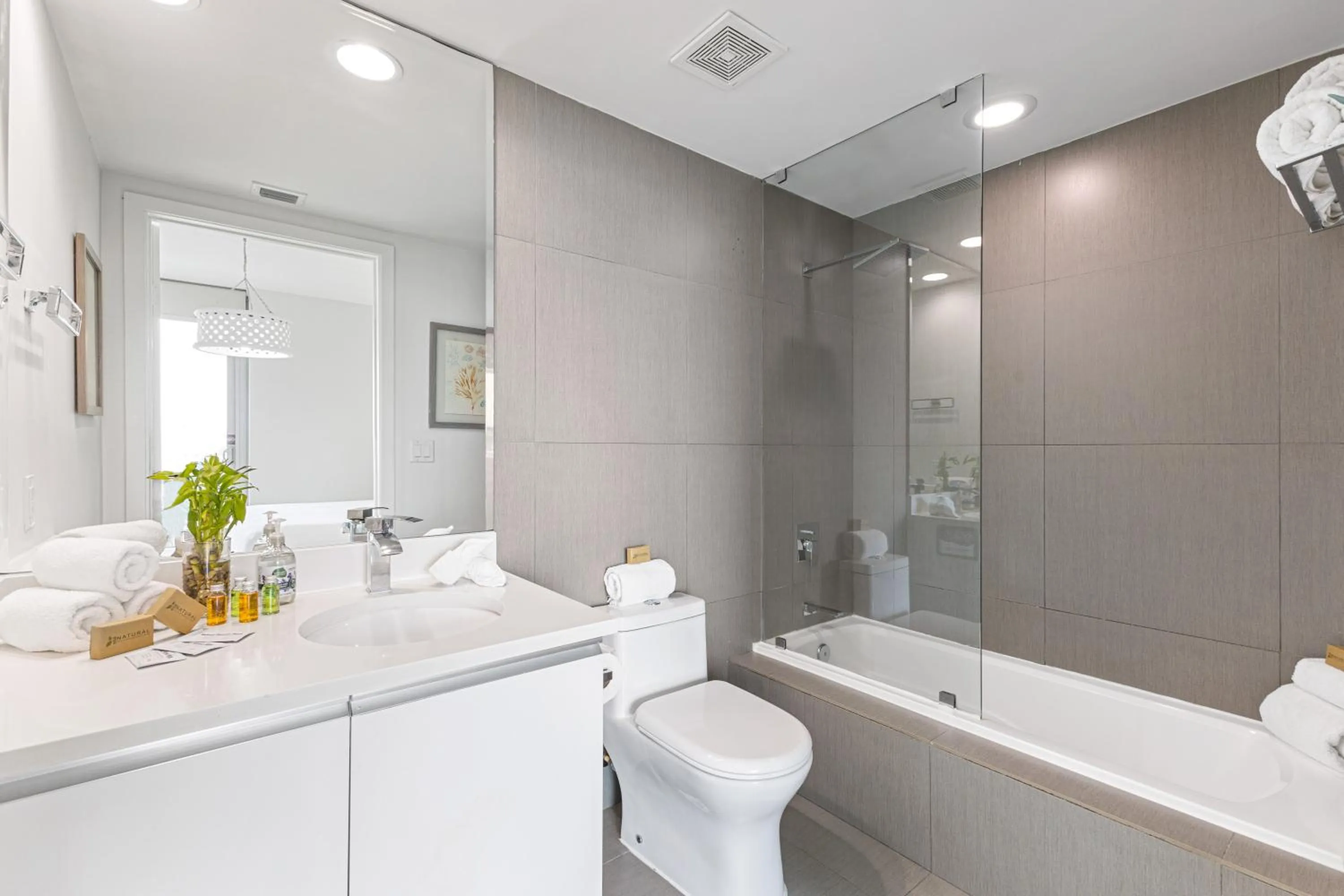 Bathroom in Dharma Home Suites Miami Beach at Monte Carlo