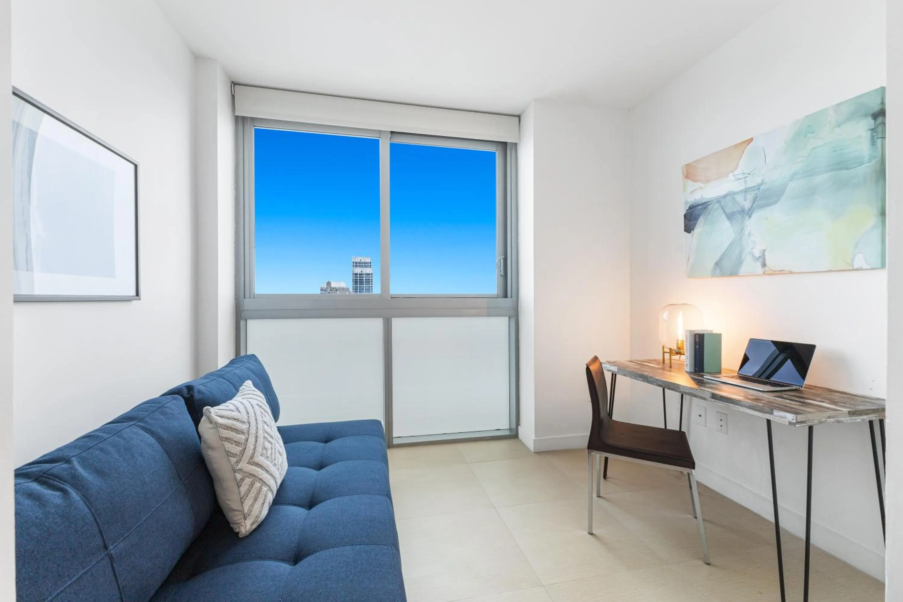 Seating area in Dharma Home Suites Miami Beach at Monte Carlo