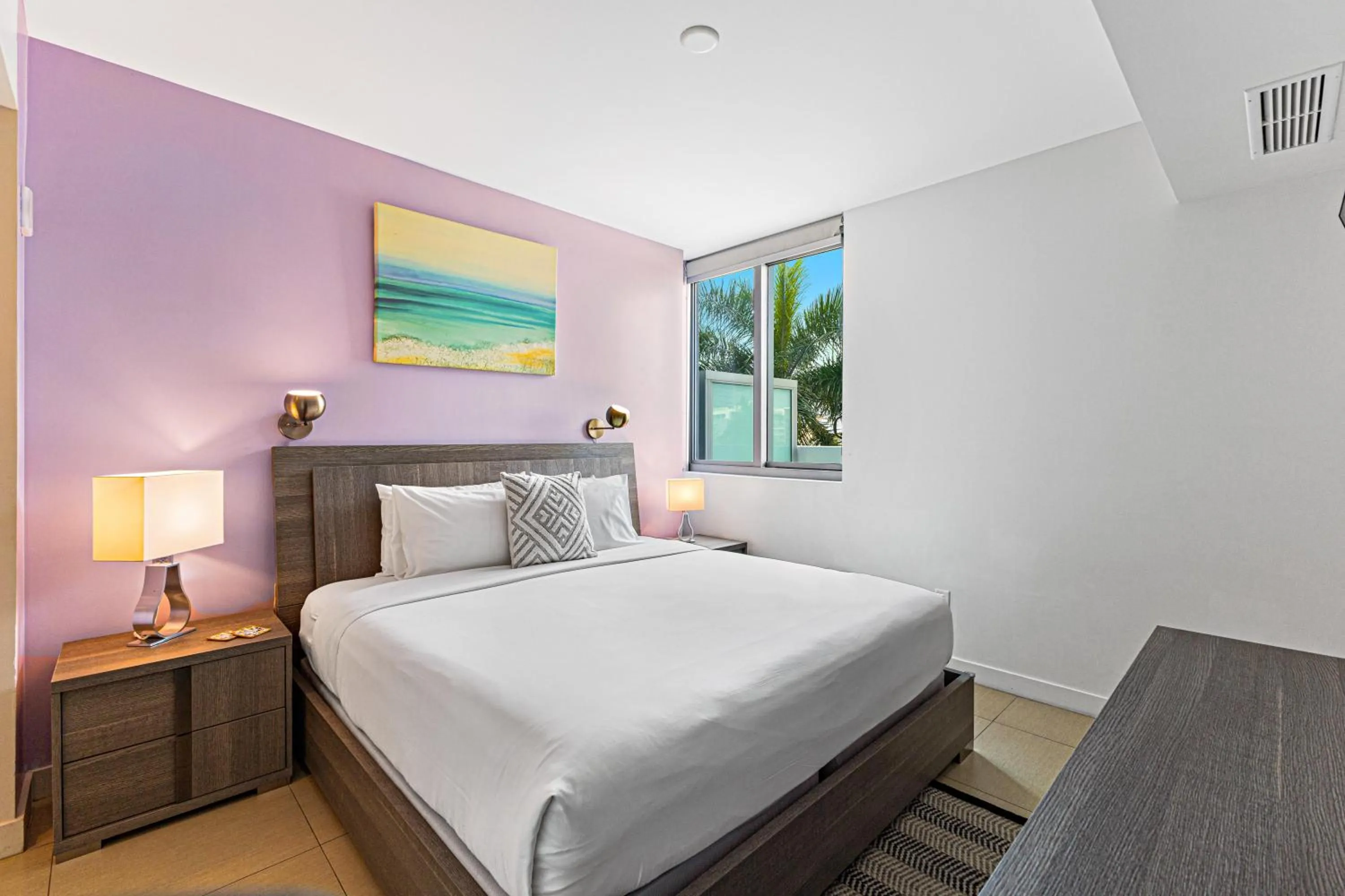 Bedroom, Bed in Dharma Home Suites Miami Beach at Monte Carlo