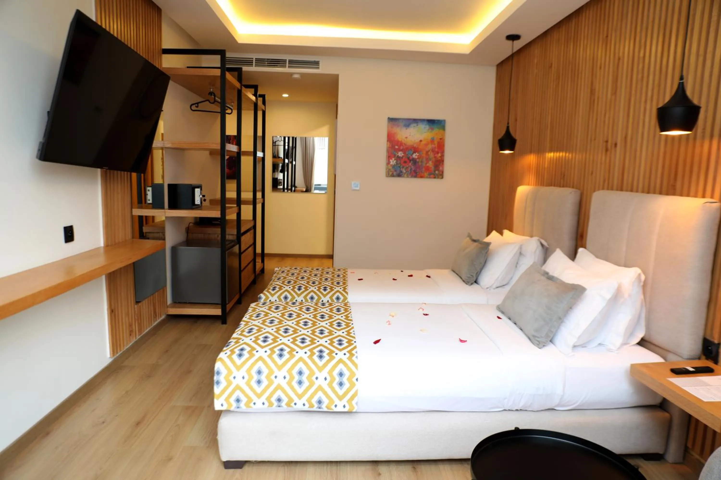 TV and multimedia, Bed in Unico Hotel & Spa Casablanca