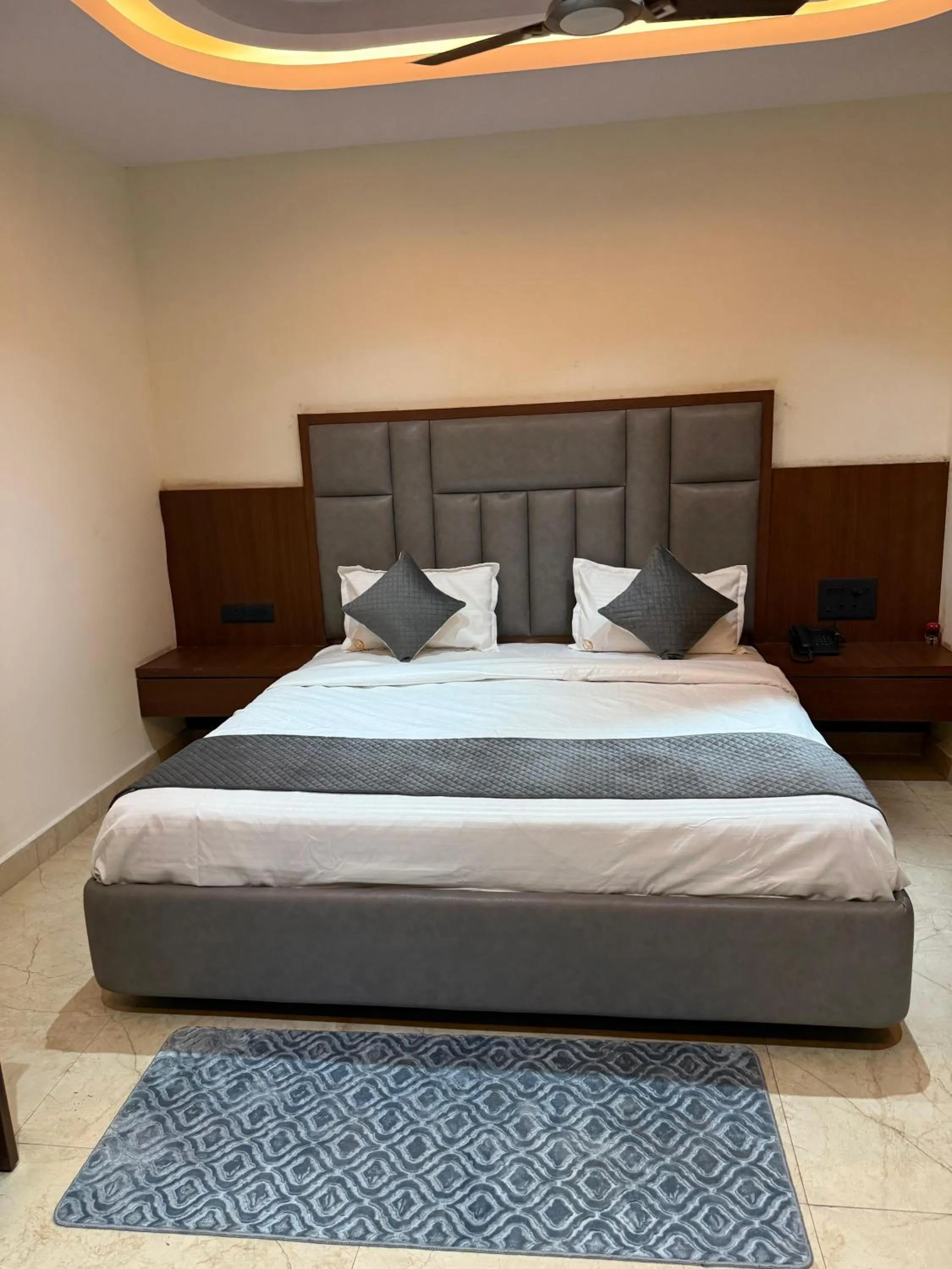 Bed in Agarwal's Residency