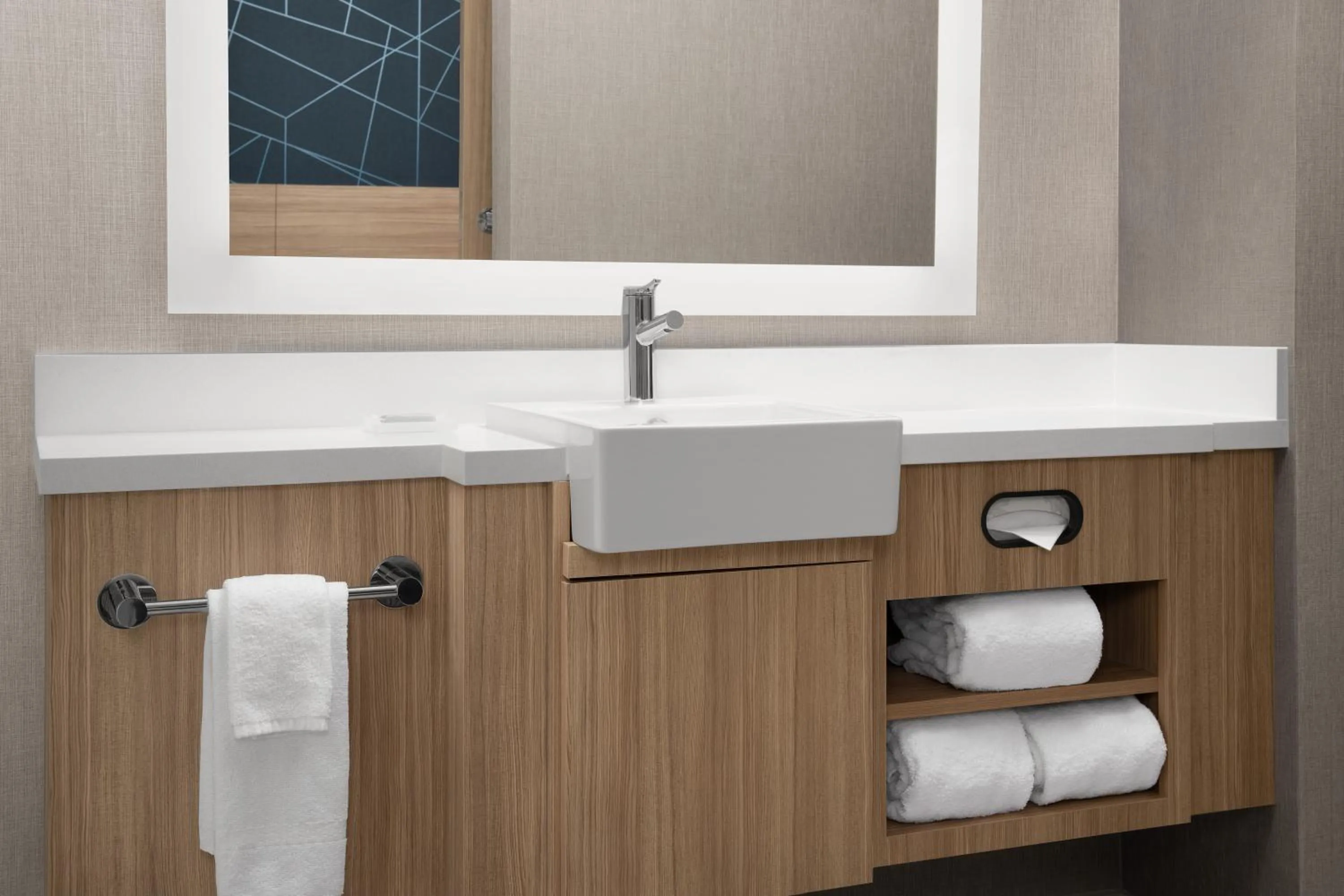 Bathroom in SpringHill Suites by Marriott Fayetteville I-95