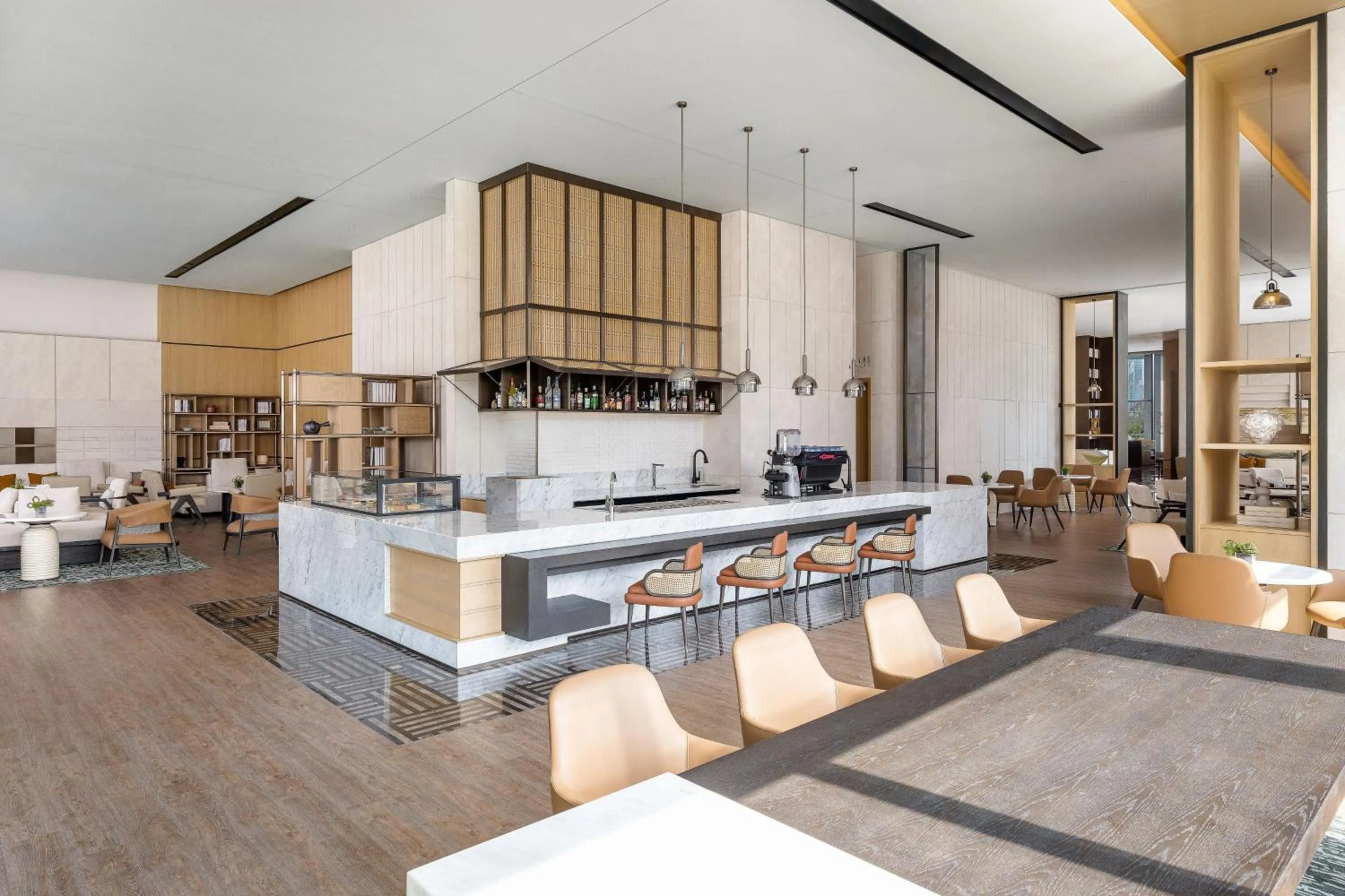 Lounge or bar in Shaoxing Marriott Hotel Shangyu