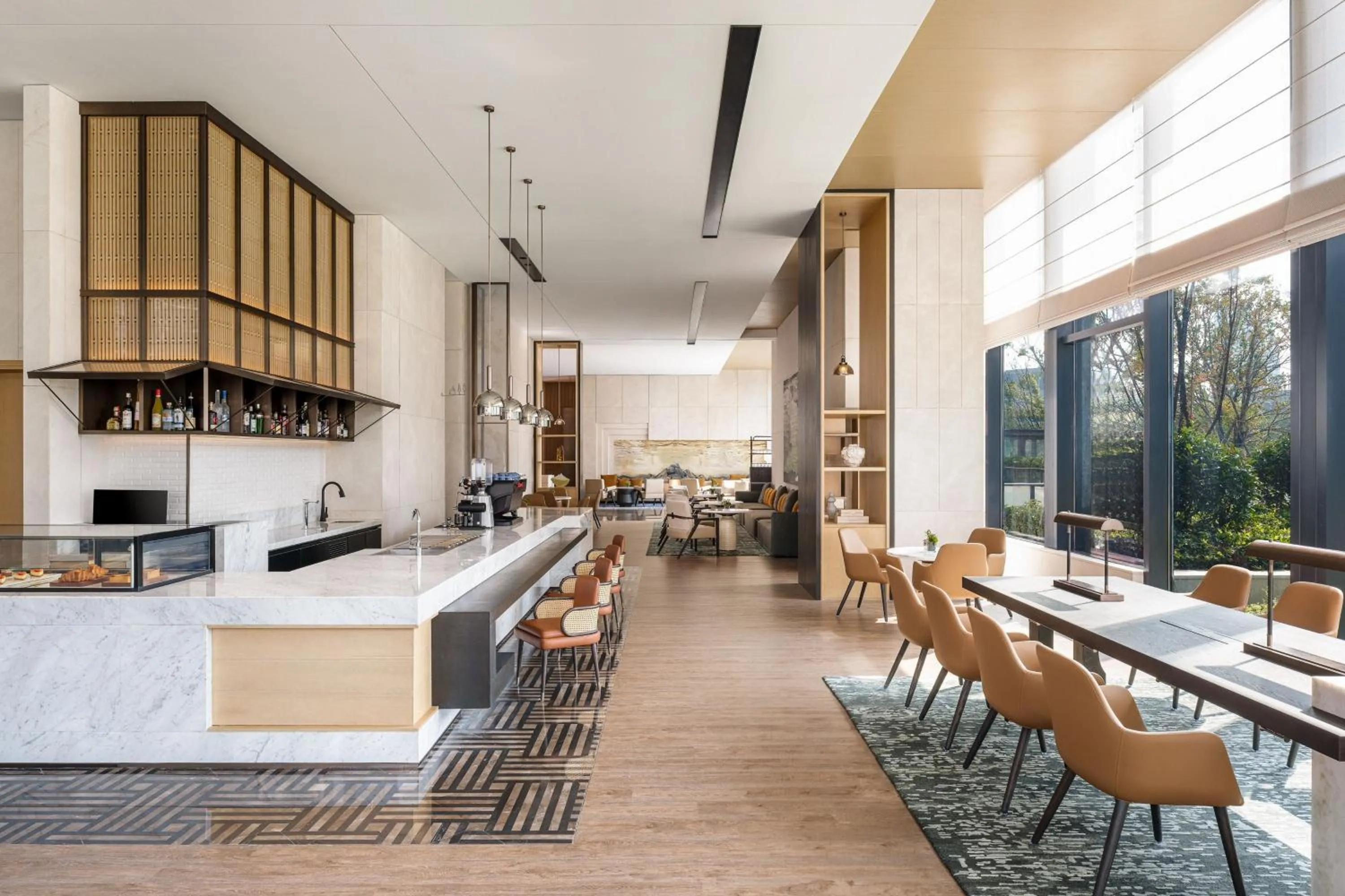 Lounge or bar in Shaoxing Marriott Hotel Shangyu