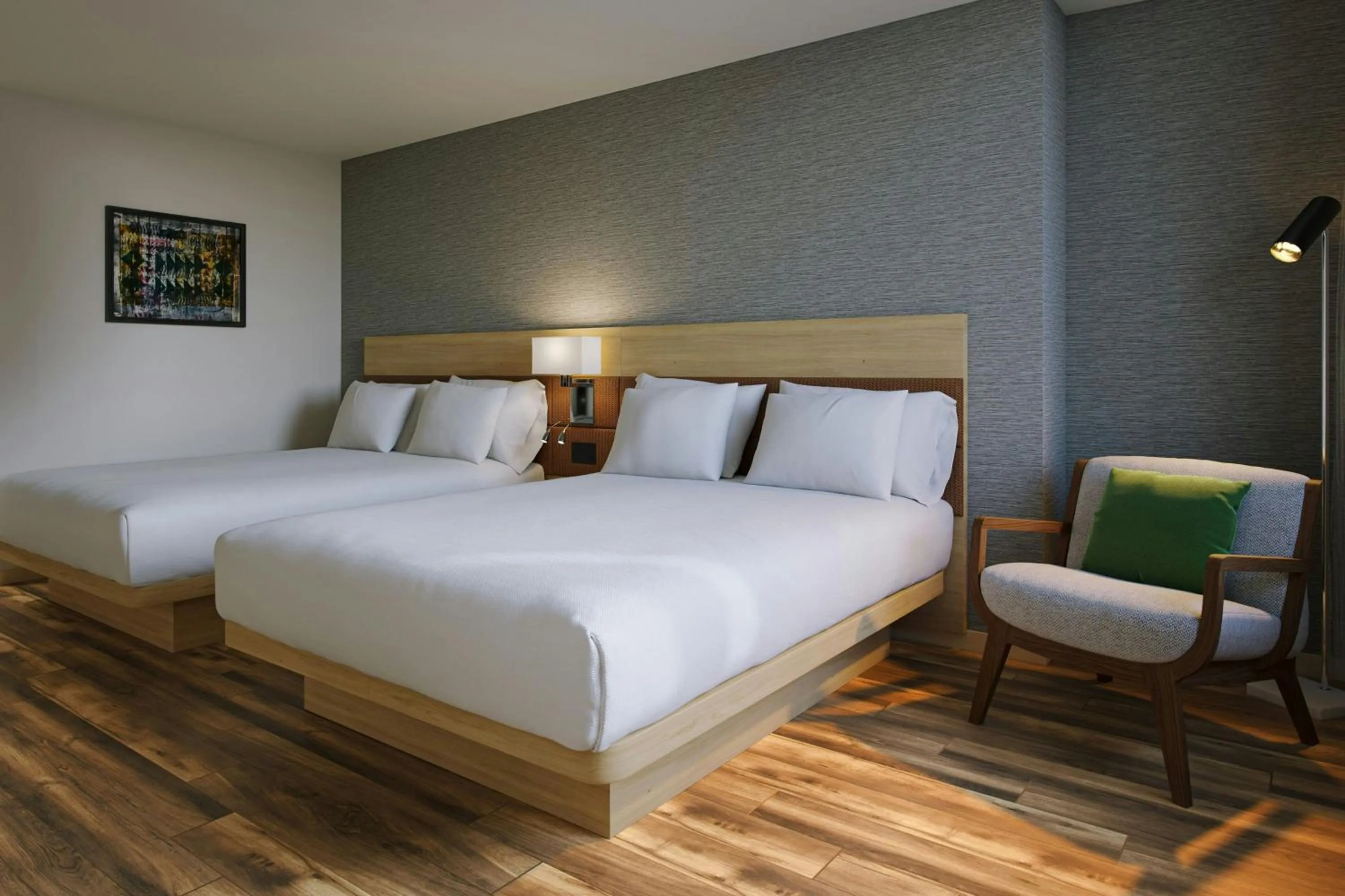 Photo of the whole room, Bed in AC Hotel by Marriott Honolulu