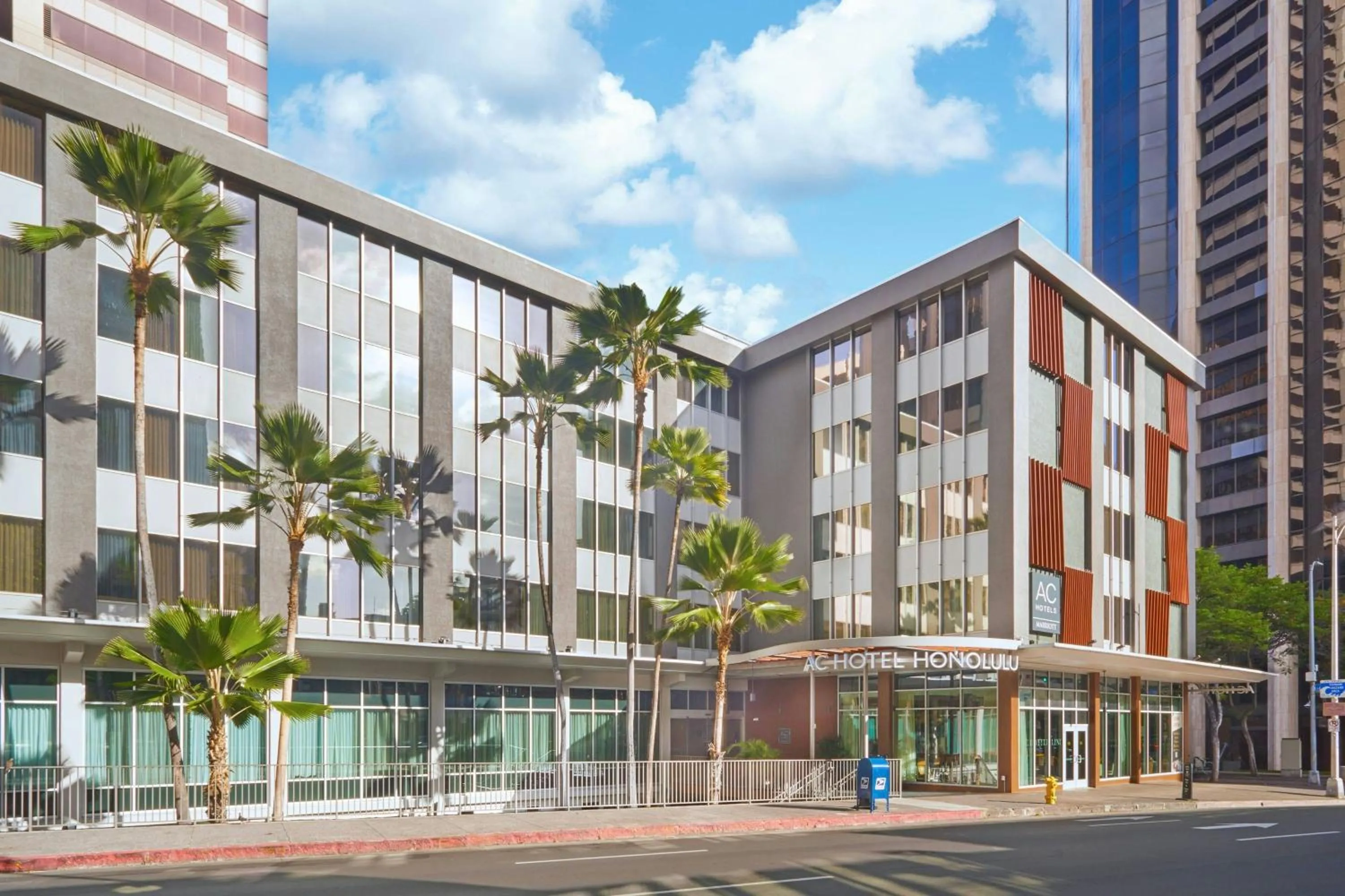 Property building in AC Hotel by Marriott Honolulu