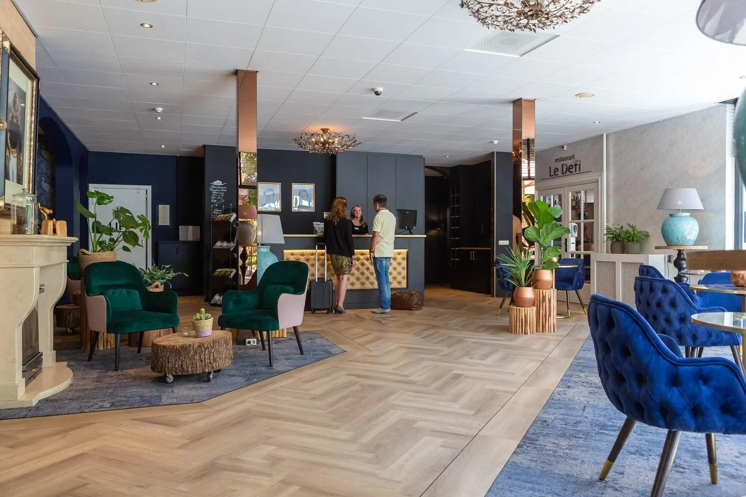 Lobby or reception in Boetiek Hotel BonAparte Lochem