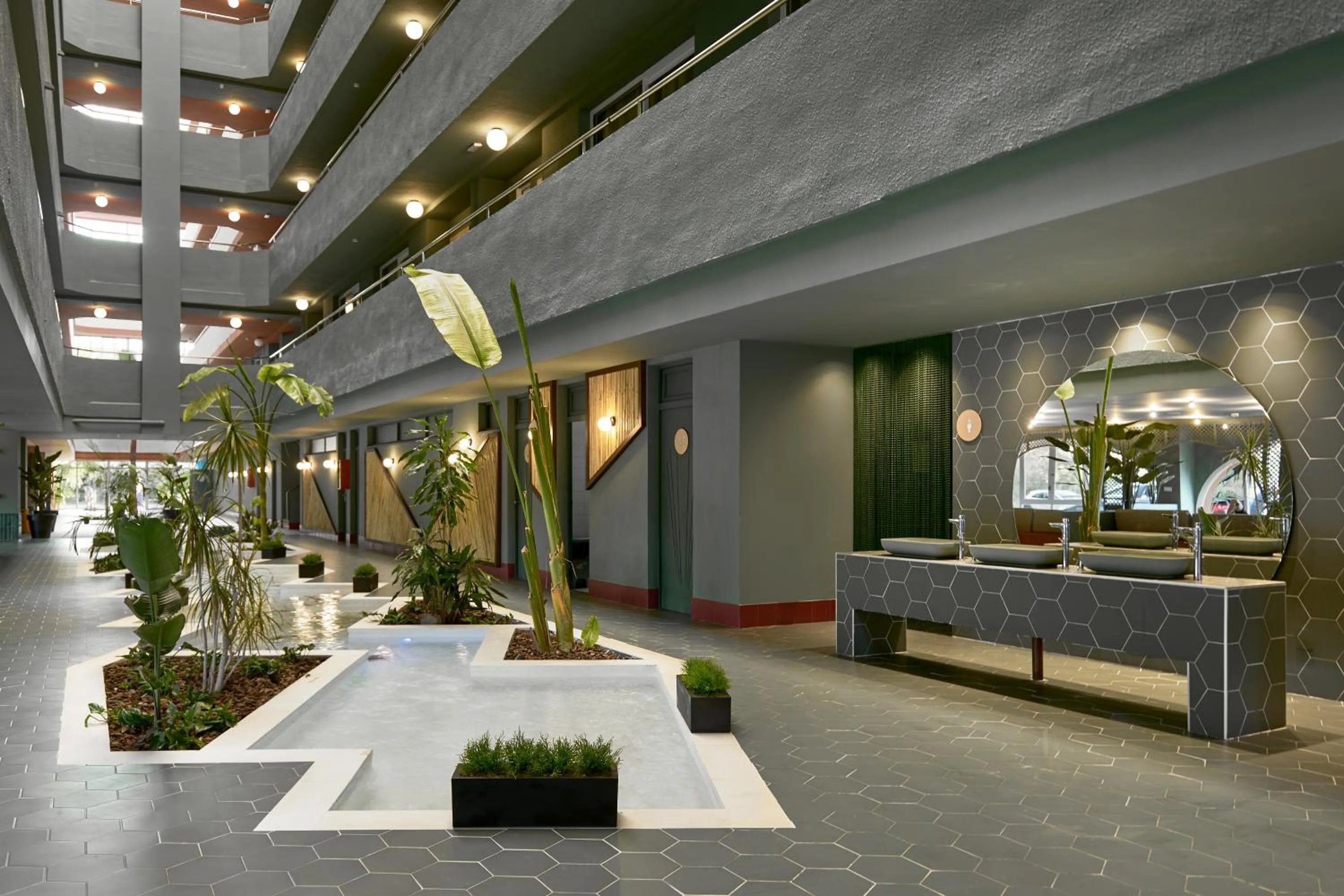 Lobby or reception in tent Mojito Suites