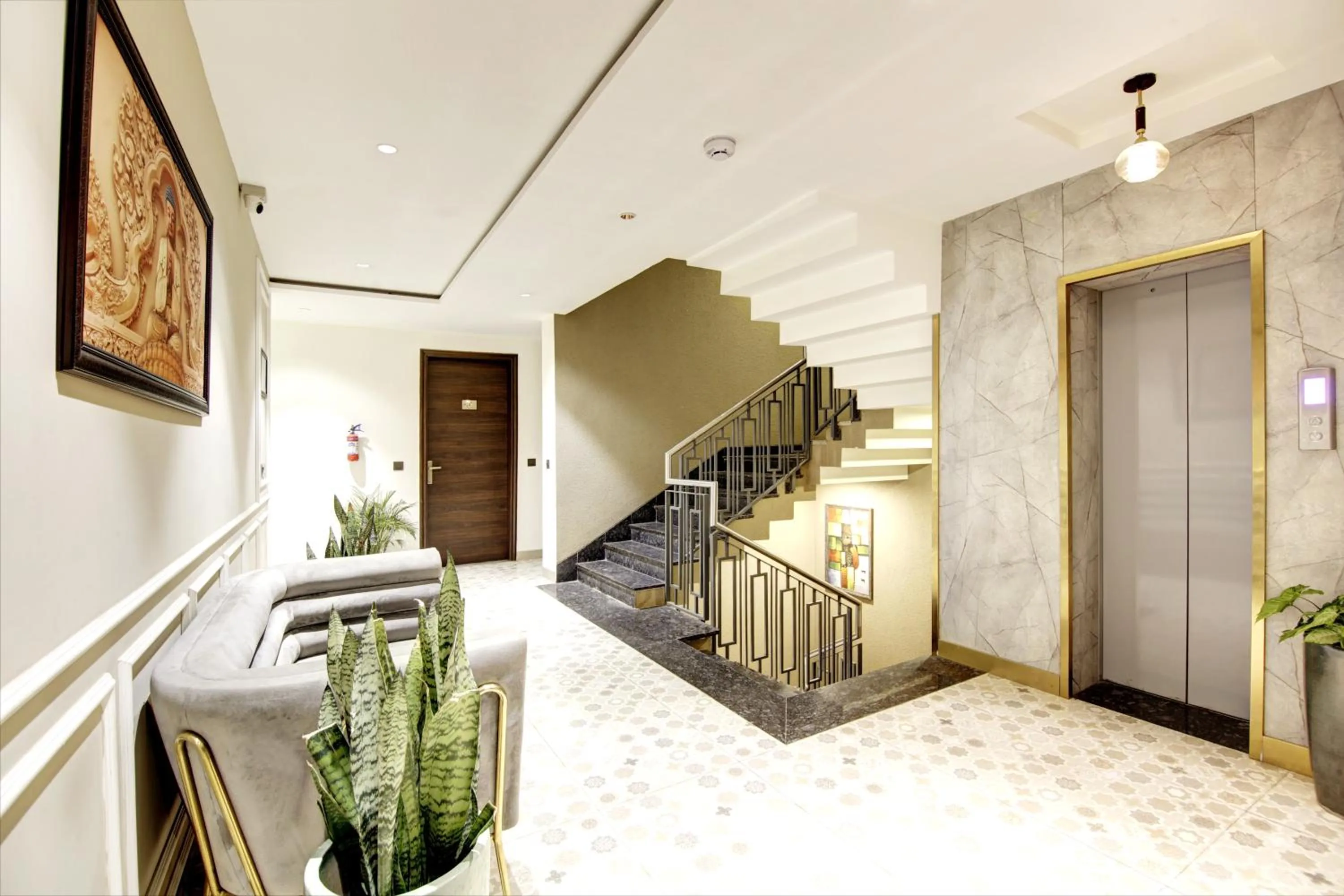 Seating area in Saltstayz Premier - Cyber Hub