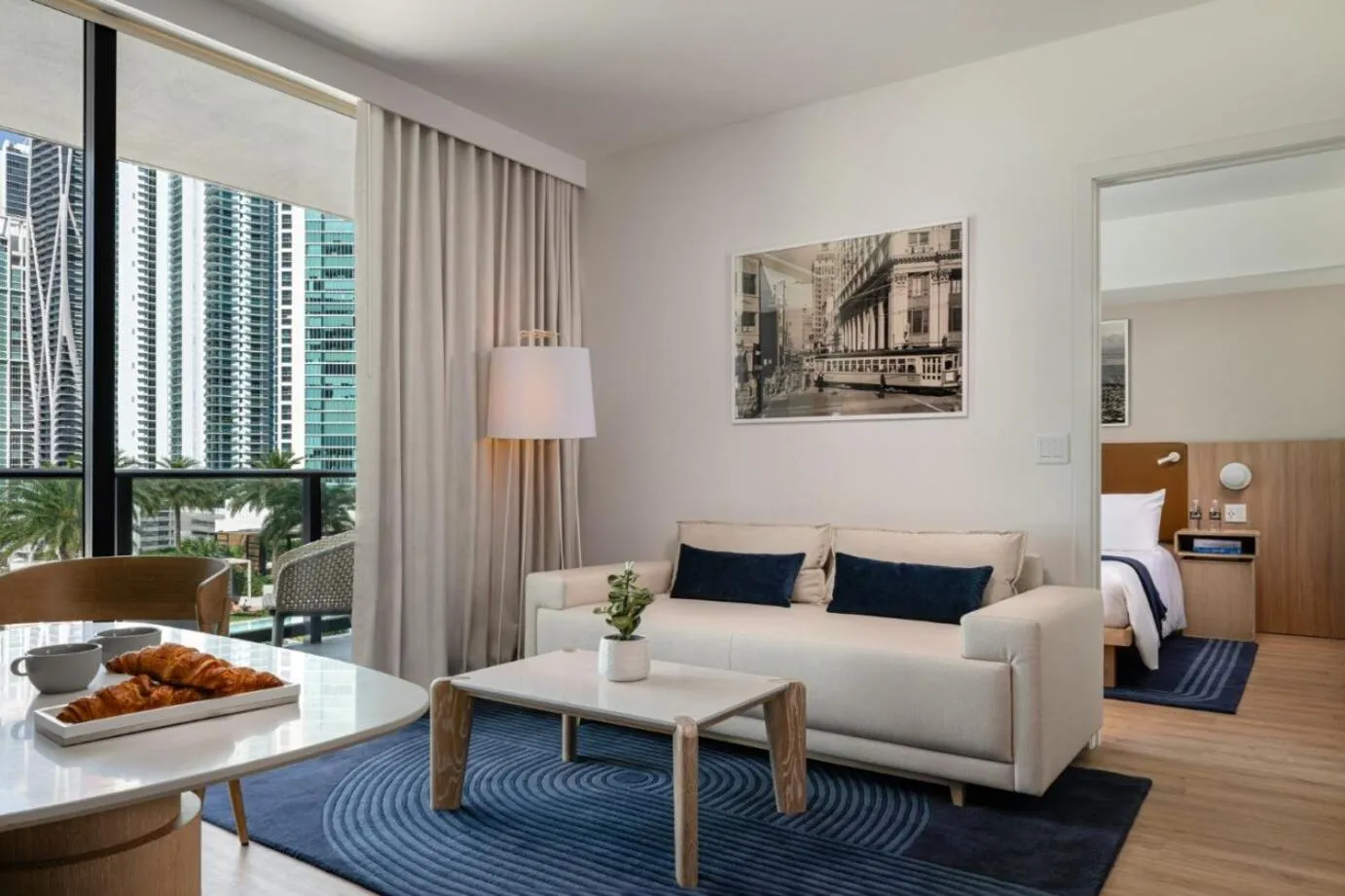 Living room in Gale Miami Hotel & Residences