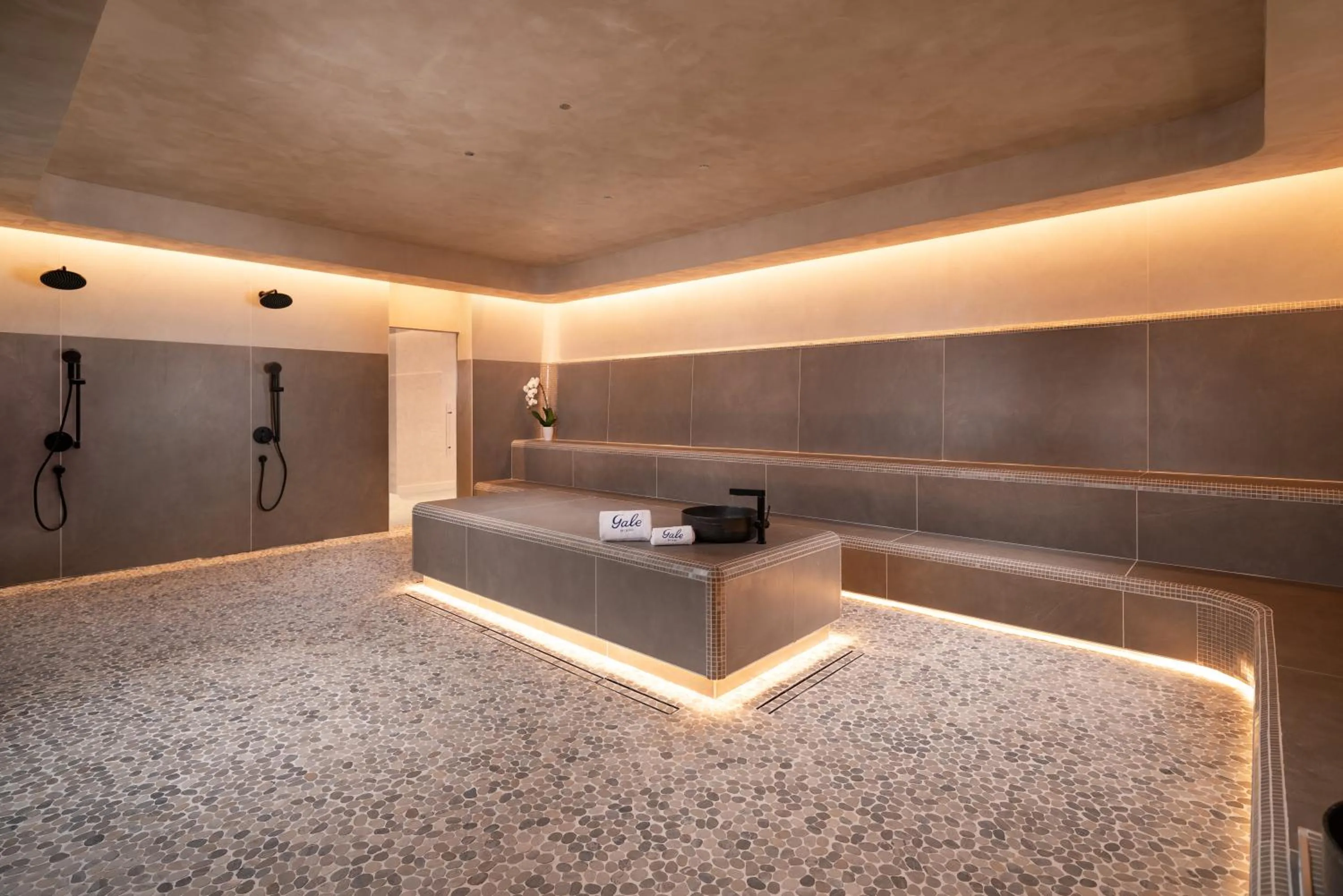 Steam room in Gale Miami Hotel & Residences