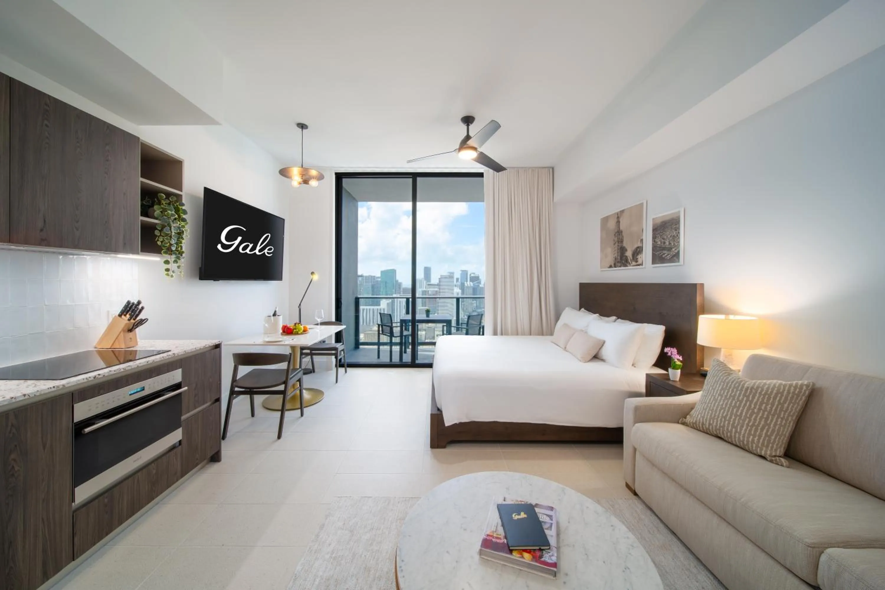 Bed in Gale Miami Hotel & Residences