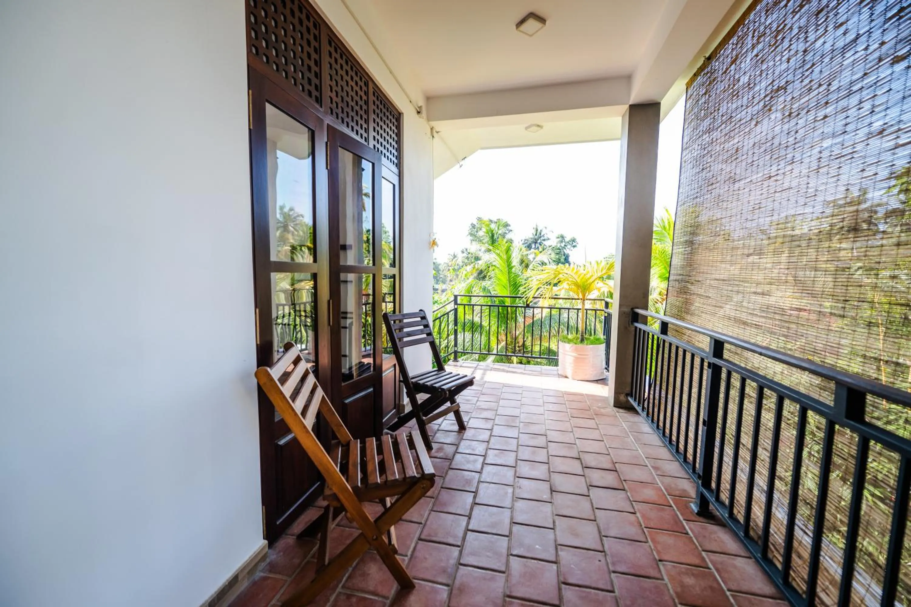 Seating area in Sky House Ahangama