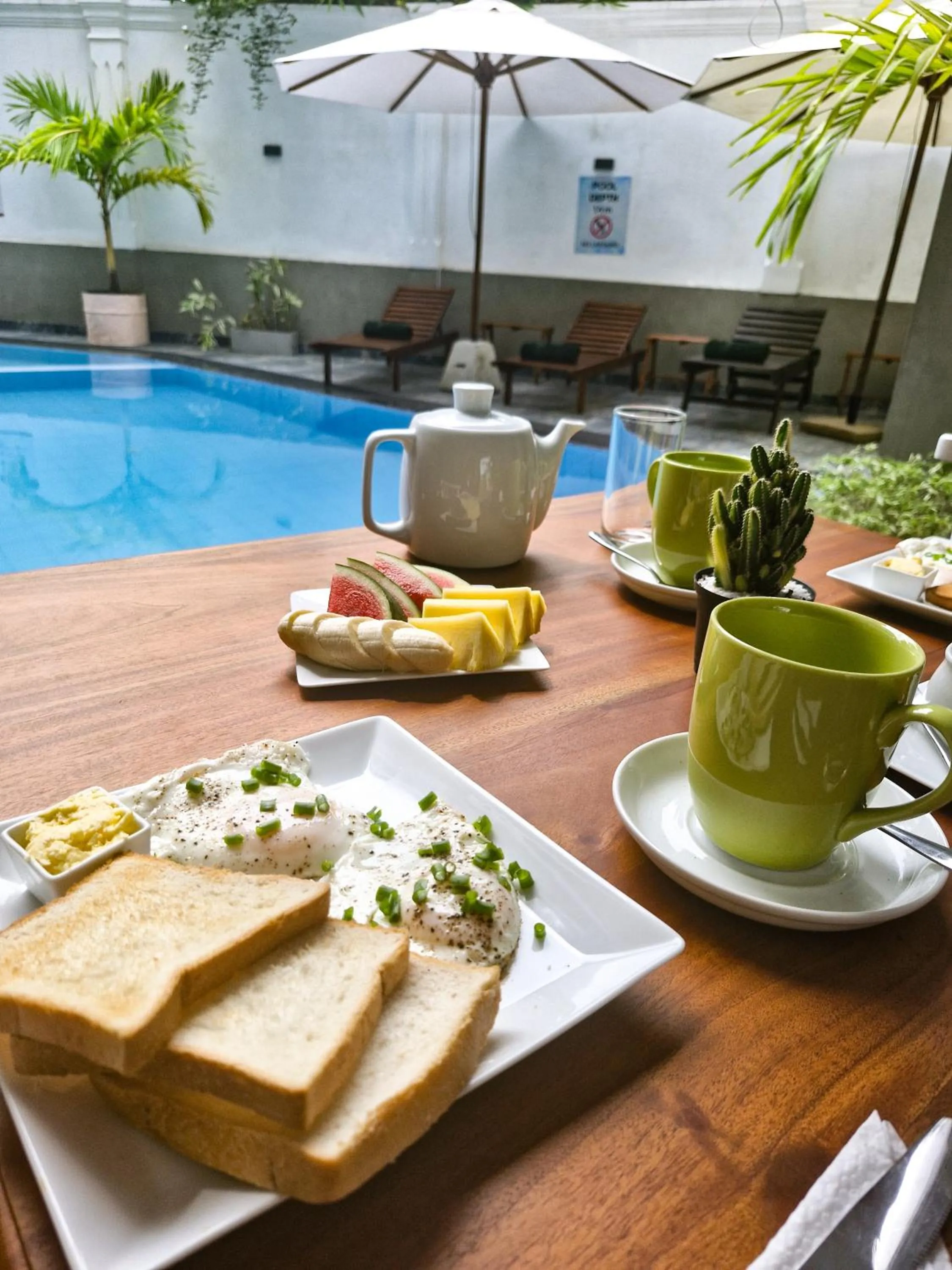 Breakfast in Sky House Ahangama