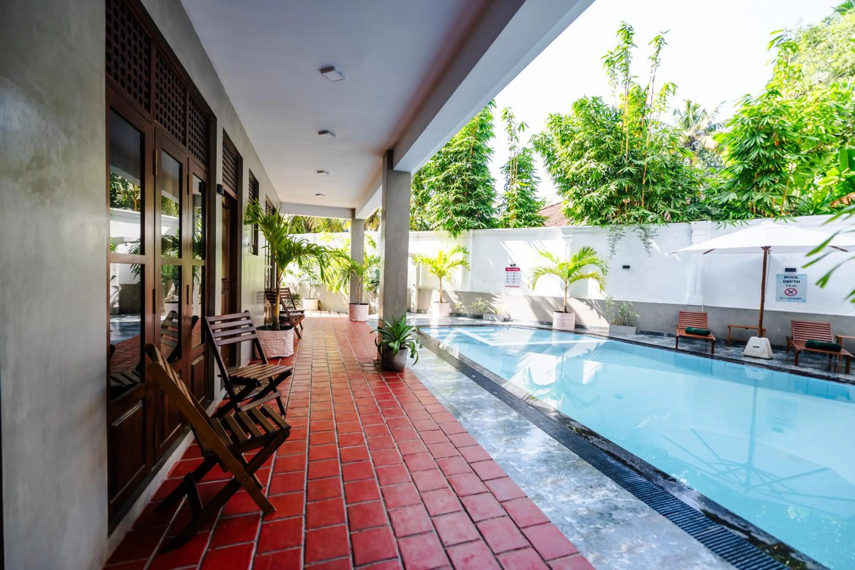 Swimming pool in Sky House Ahangama