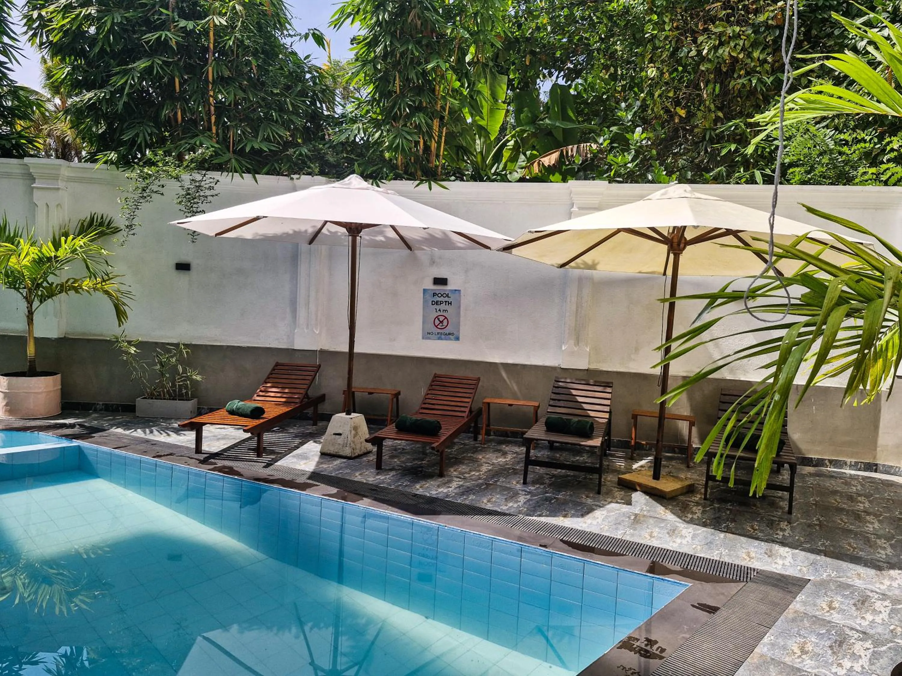 Pool view in Sky House Ahangama