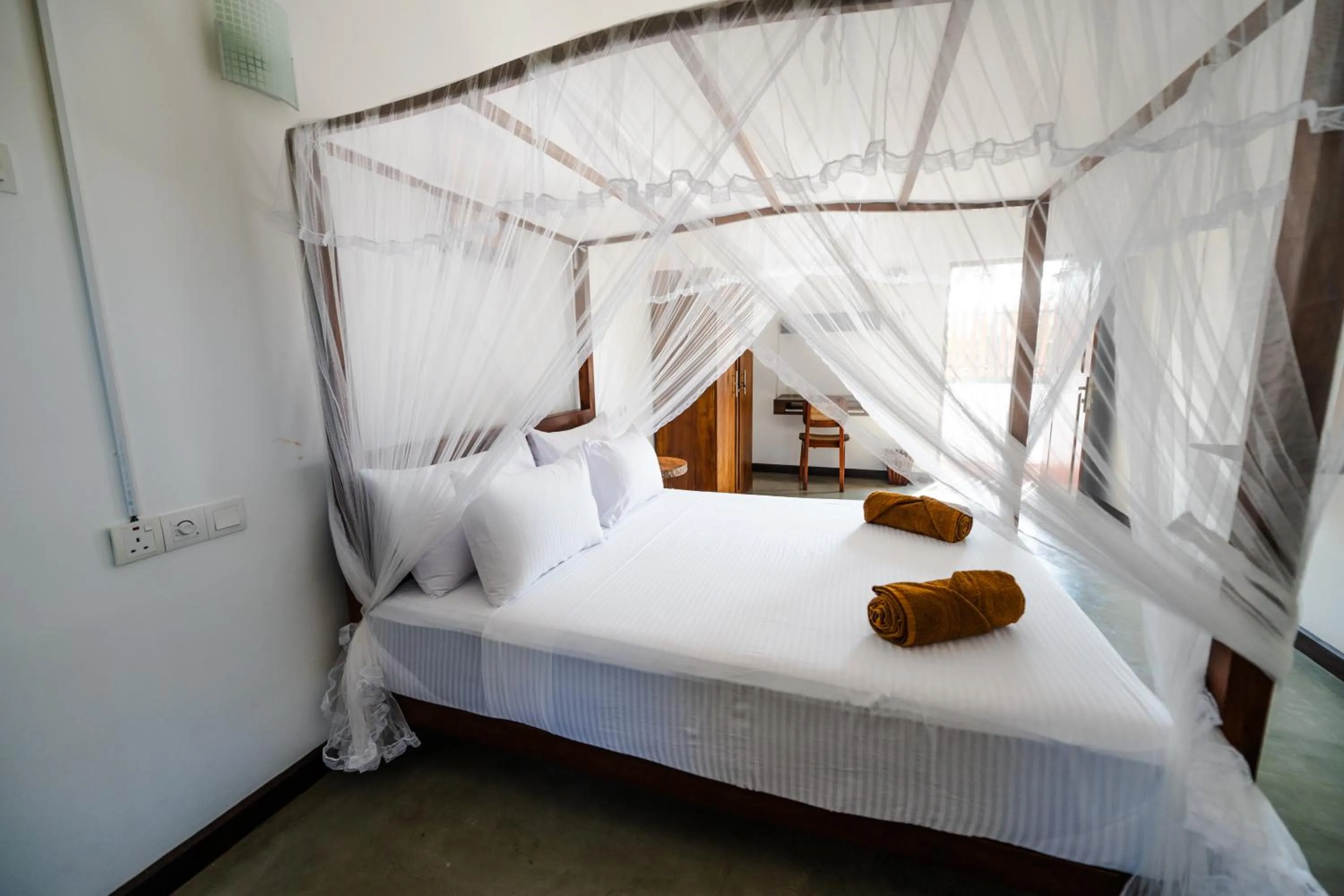 Bed in Sky House Ahangama