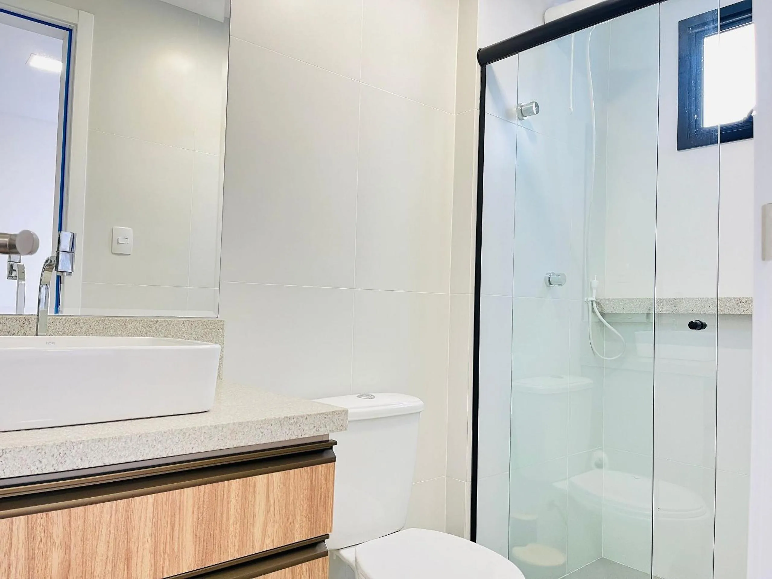 Photo of the whole room in Incrível apartamento à 200m da praia