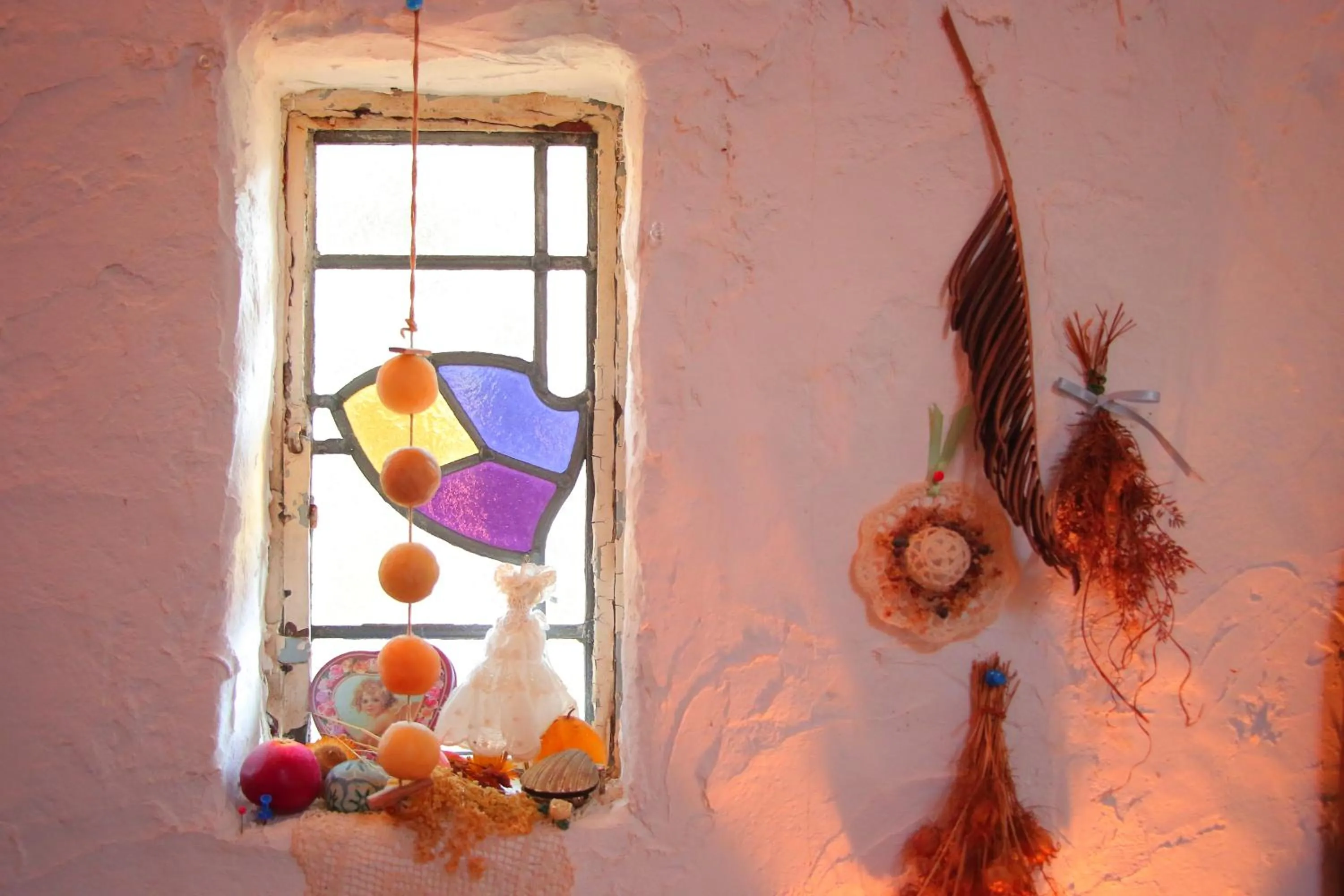 Decorative detail in Auberge Koyama