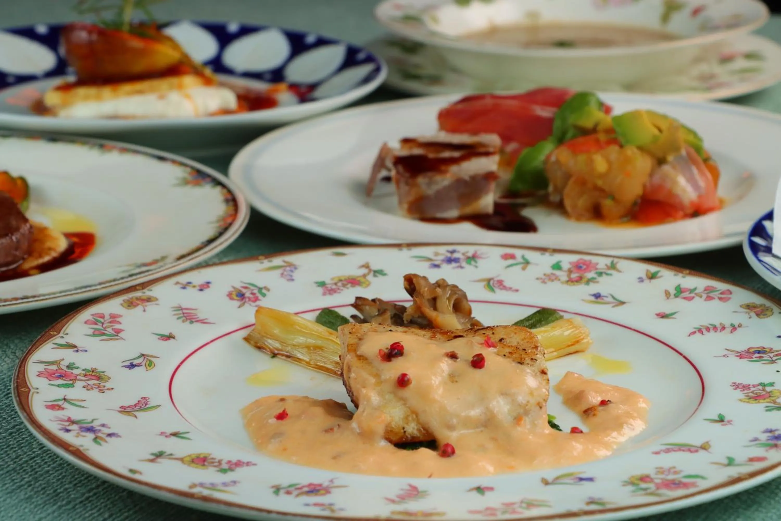 Dinner in Auberge Koyama