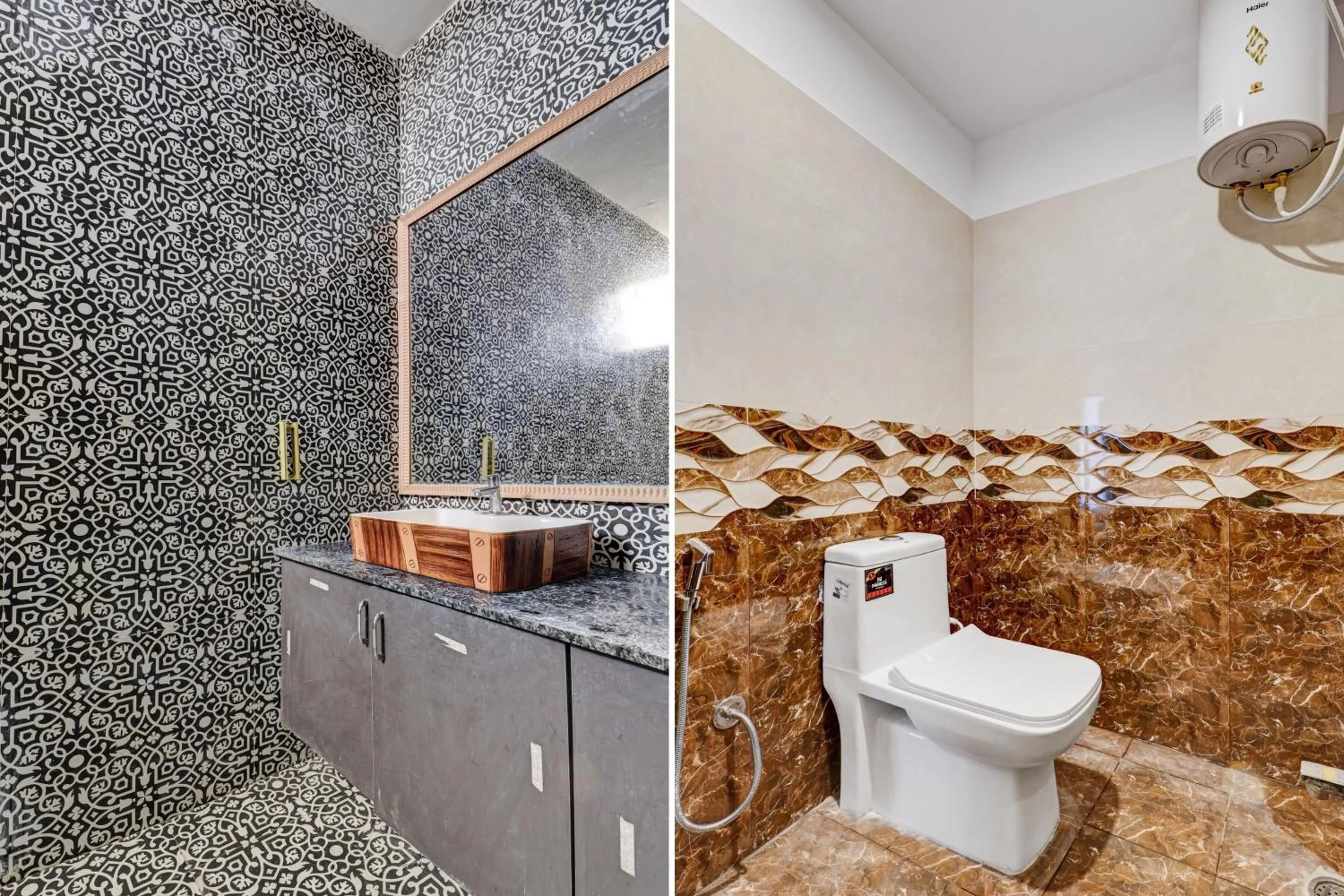 Bathroom in Hotel O Turahalli