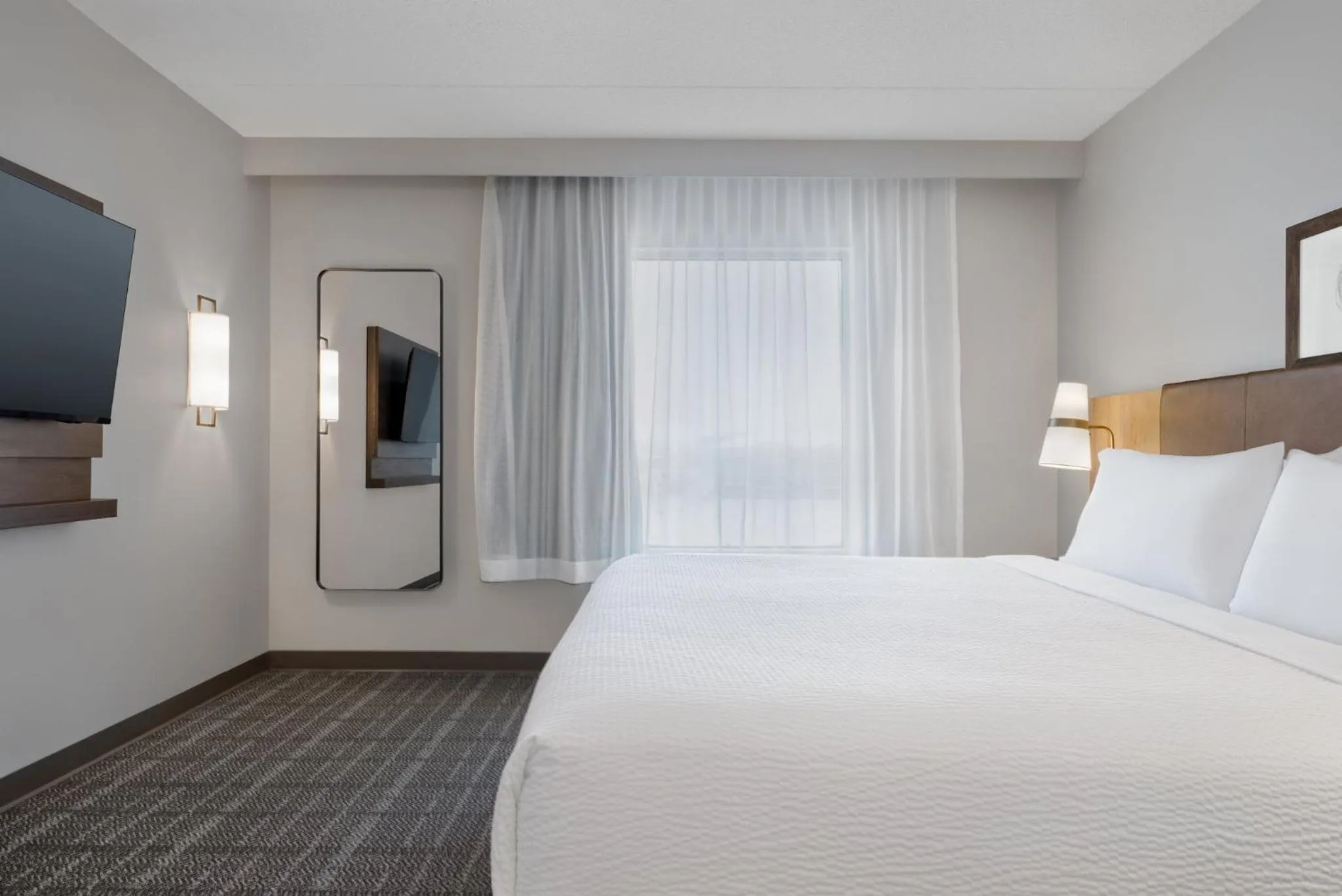 Photo of the whole room, Bed in Staybridge Suites Port Elgin by IHG