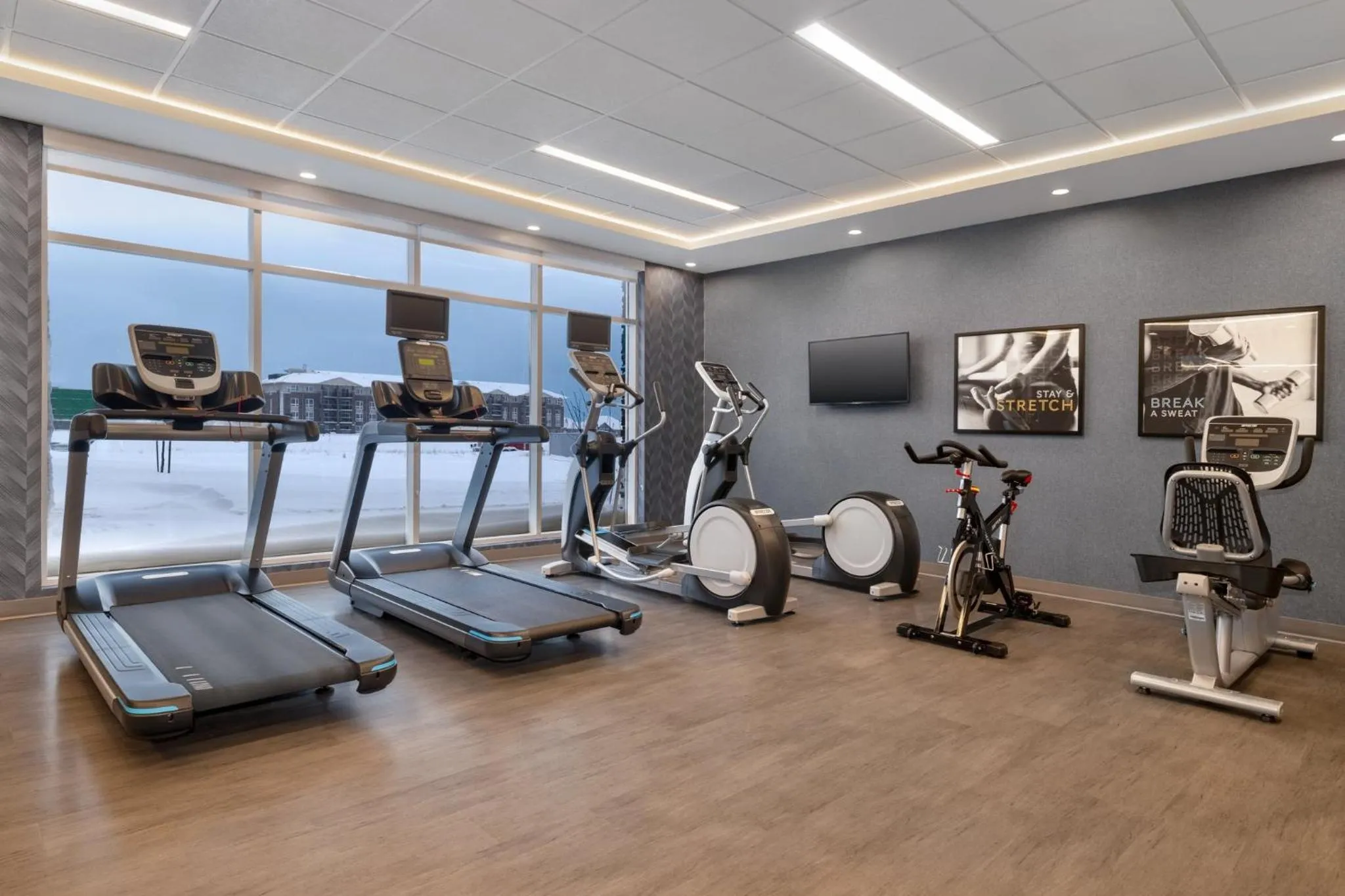 Fitness centre/facilities in Staybridge Suites Port Elgin by IHG