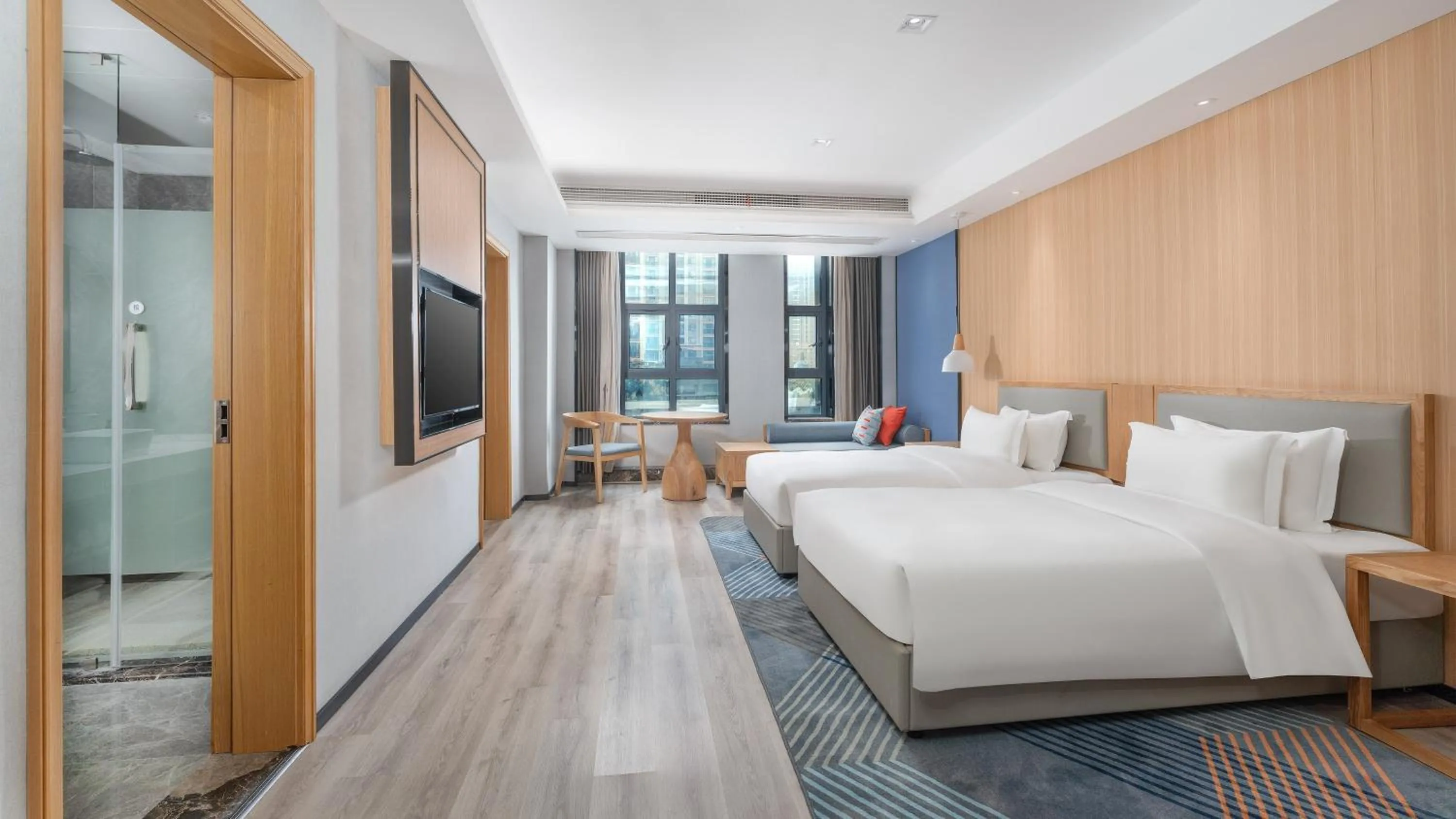 Photo of the whole room in Holiday Inn Express Huangshi Cihu Lake by IHG